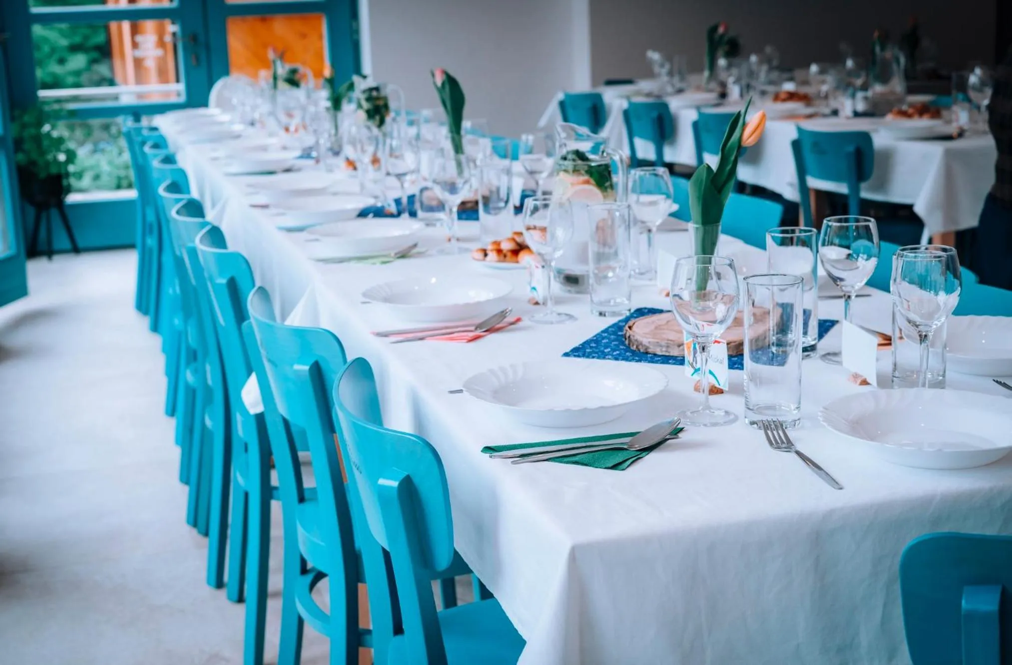 Food and drinks in Hotel Edvard