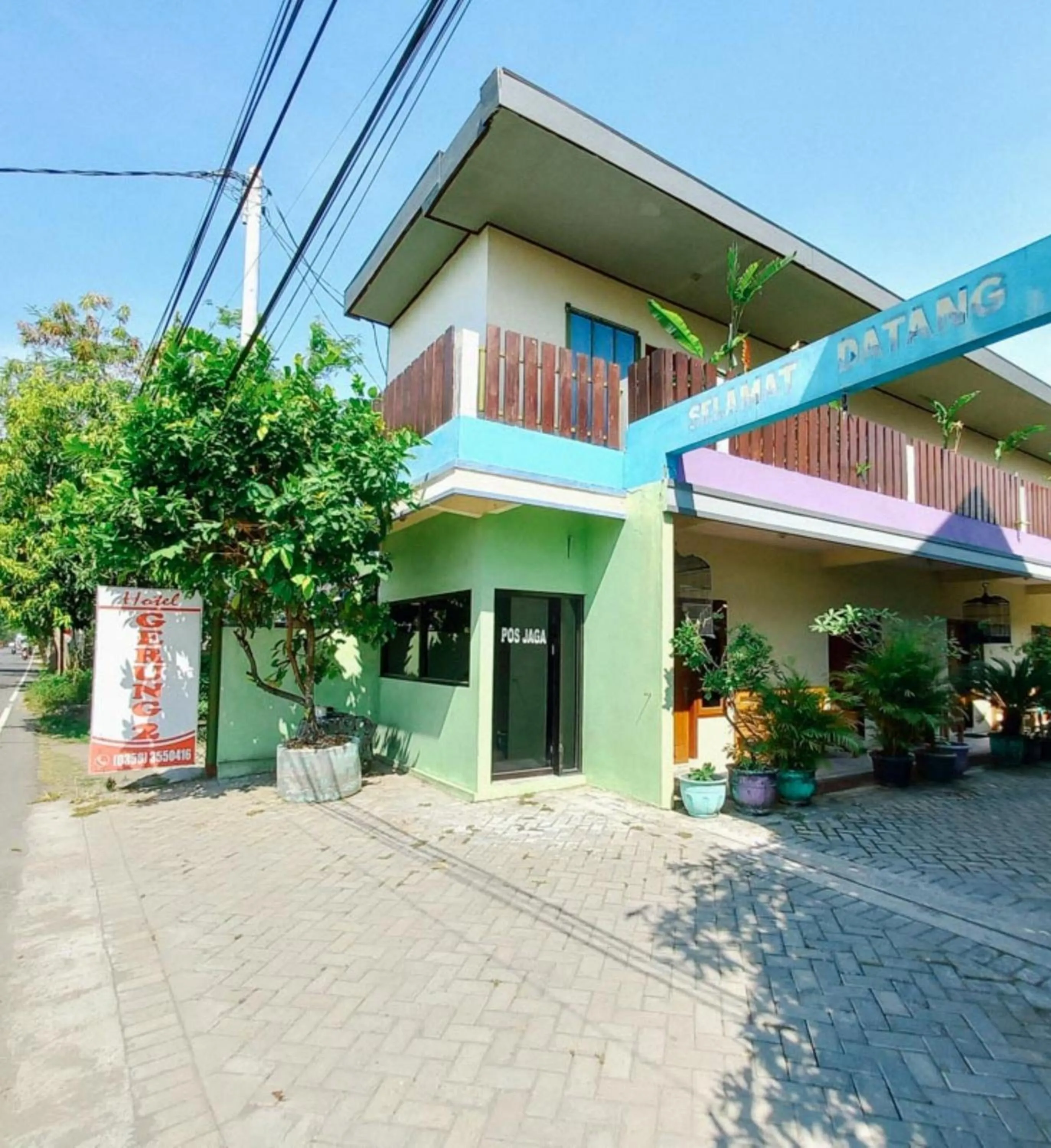 Property building in Hotel Gerung 2 near Luwes Mall Nganjuk Mitra RedDoorz