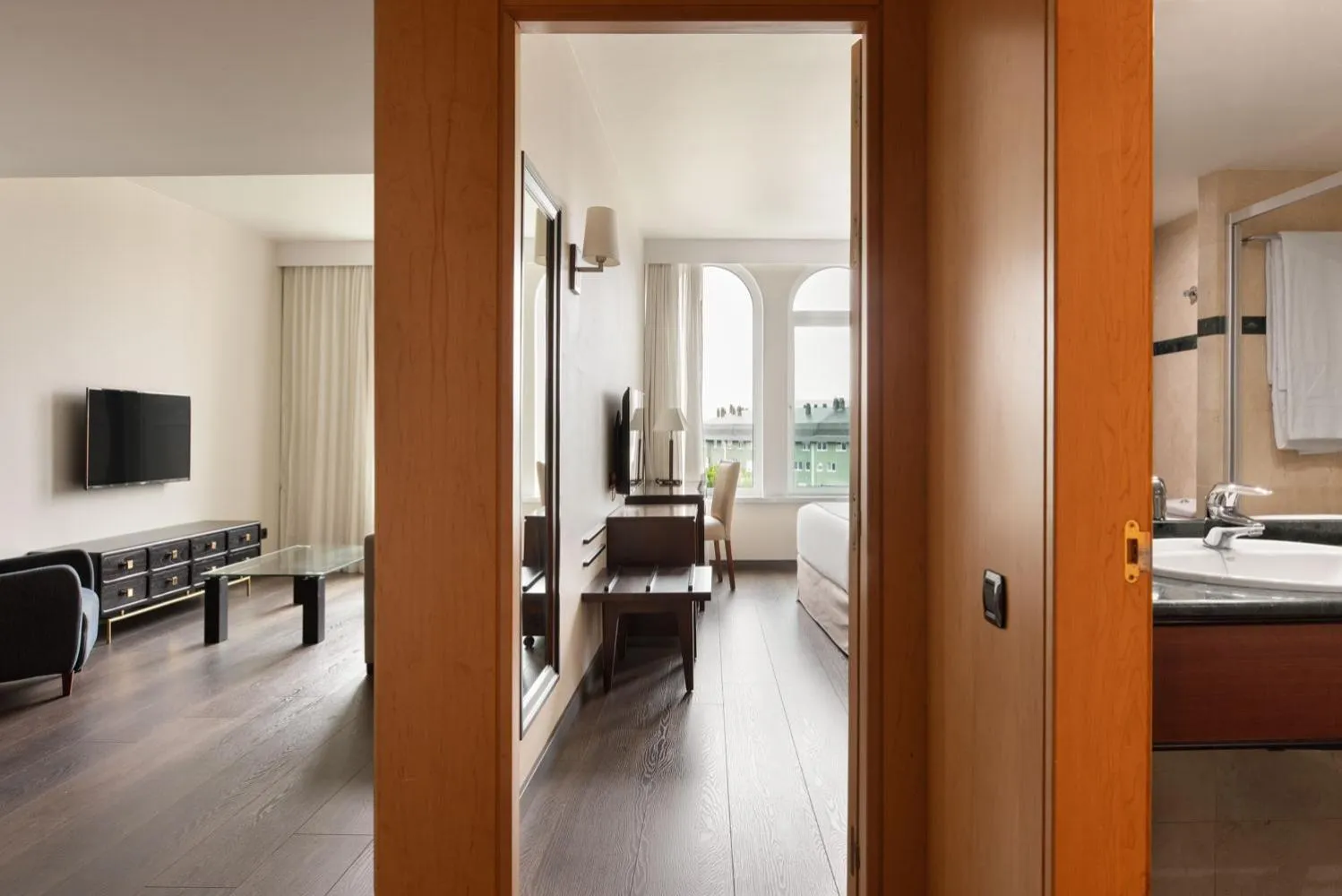 Photo of the whole room in Eurostars Ciudad de La Coruña