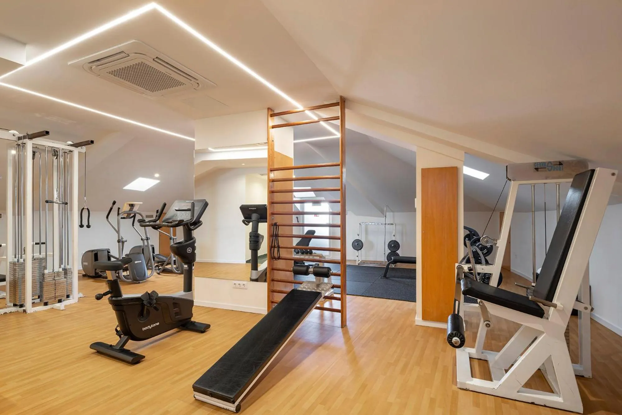 Fitness centre/facilities in Eurostars Ciudad de La Coruña