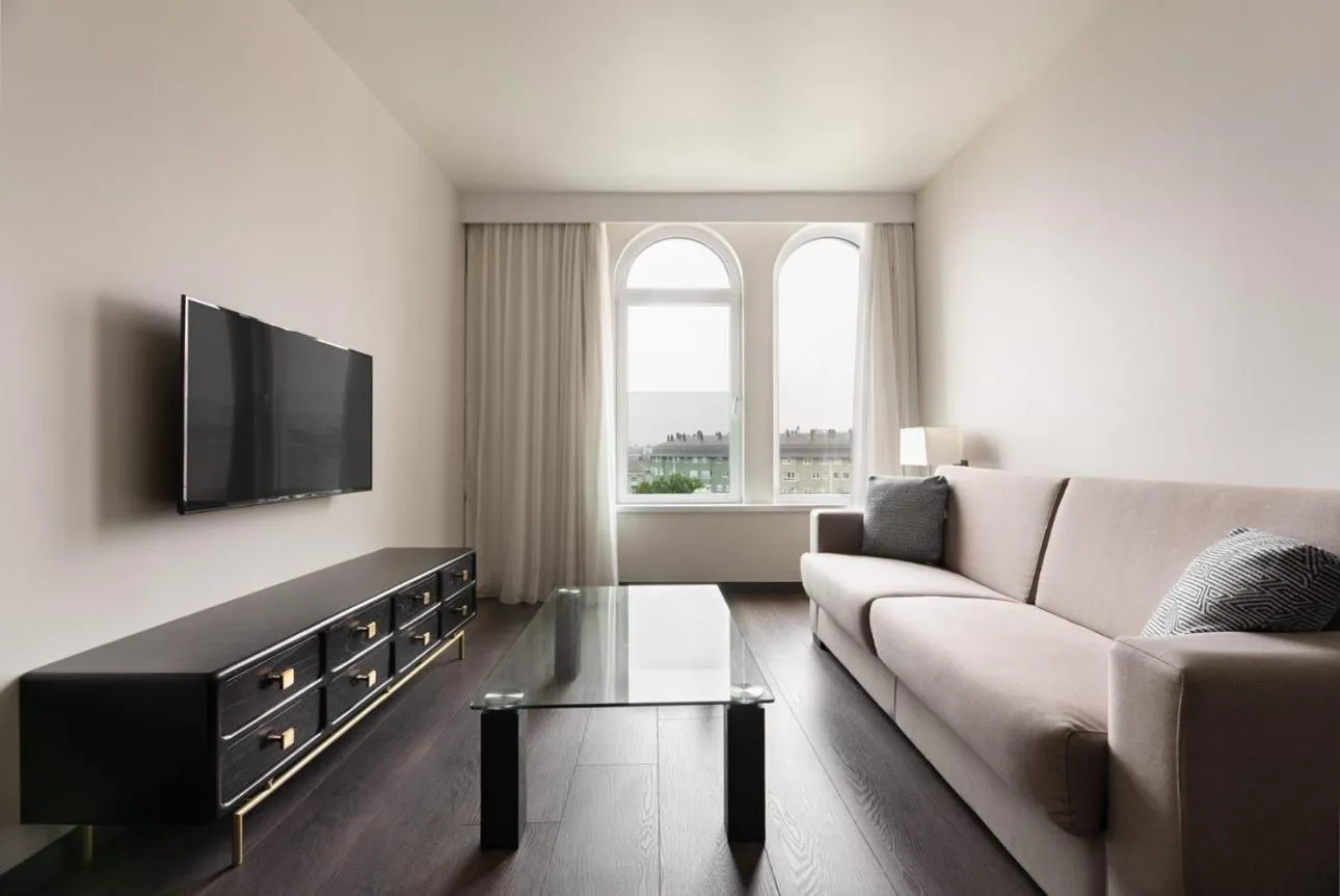 Living room in Eurostars Ciudad de La Coruña