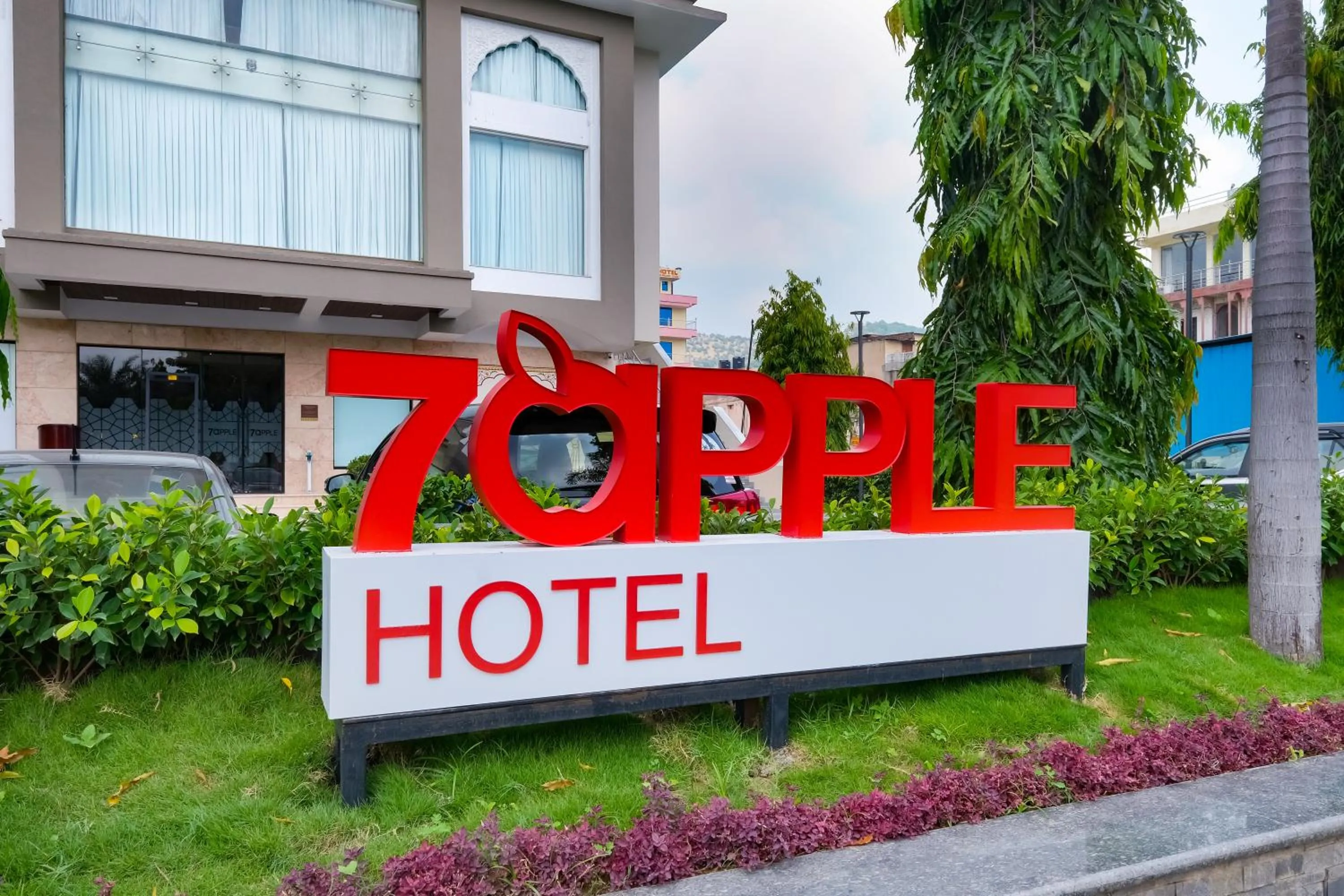 Facade/entrance in 7 Apple Hotel Jal Mahal, Jaipur