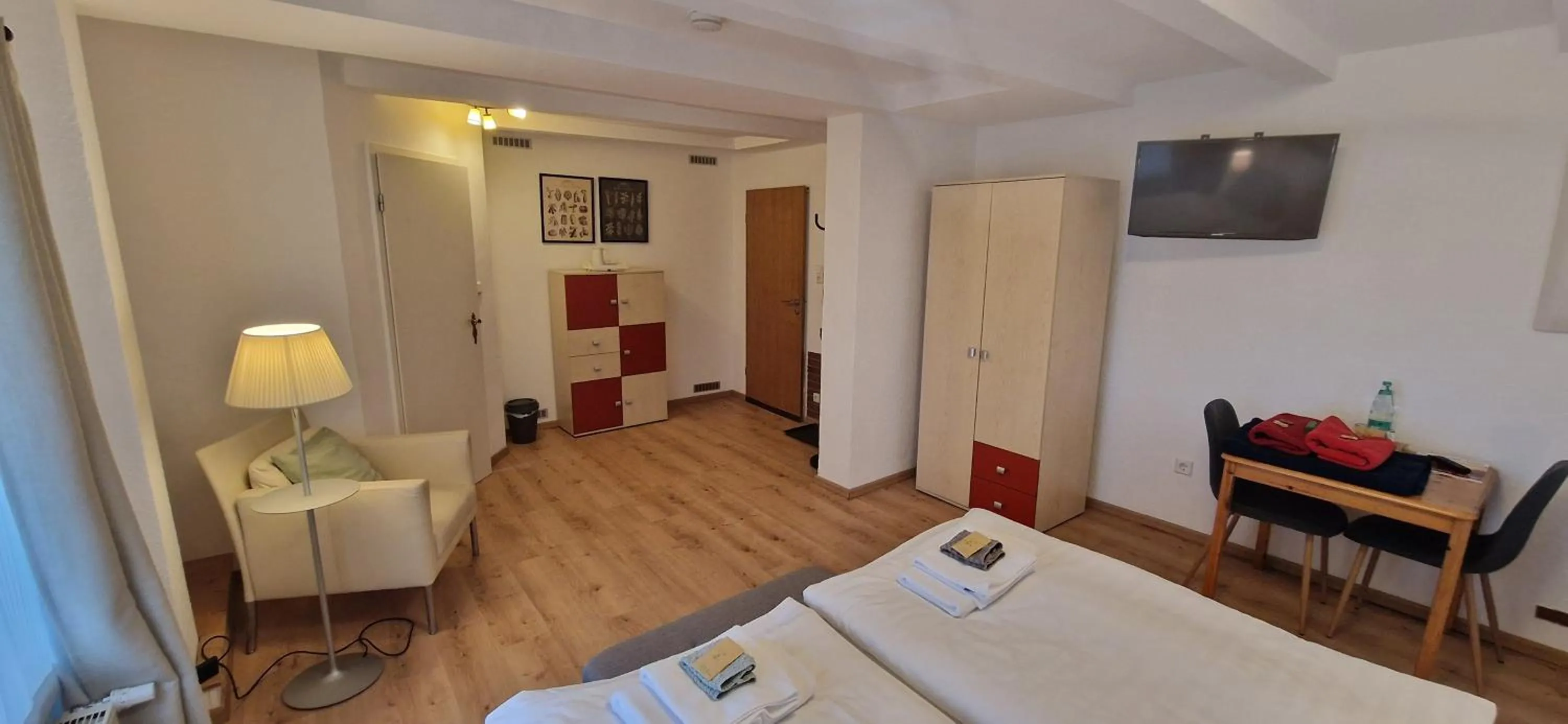 Bed in Pension Altes Zollhaus