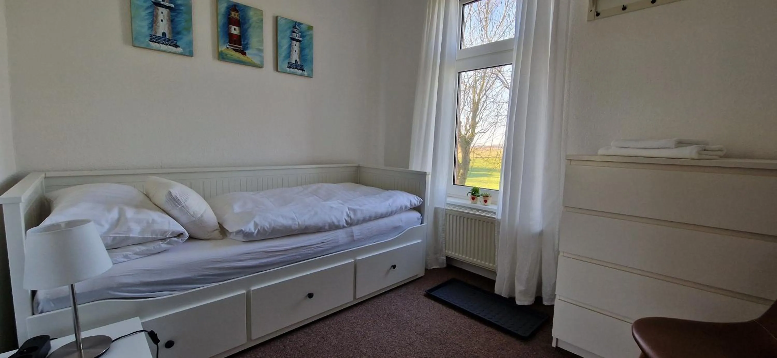 Bed in Pension Altes Zollhaus