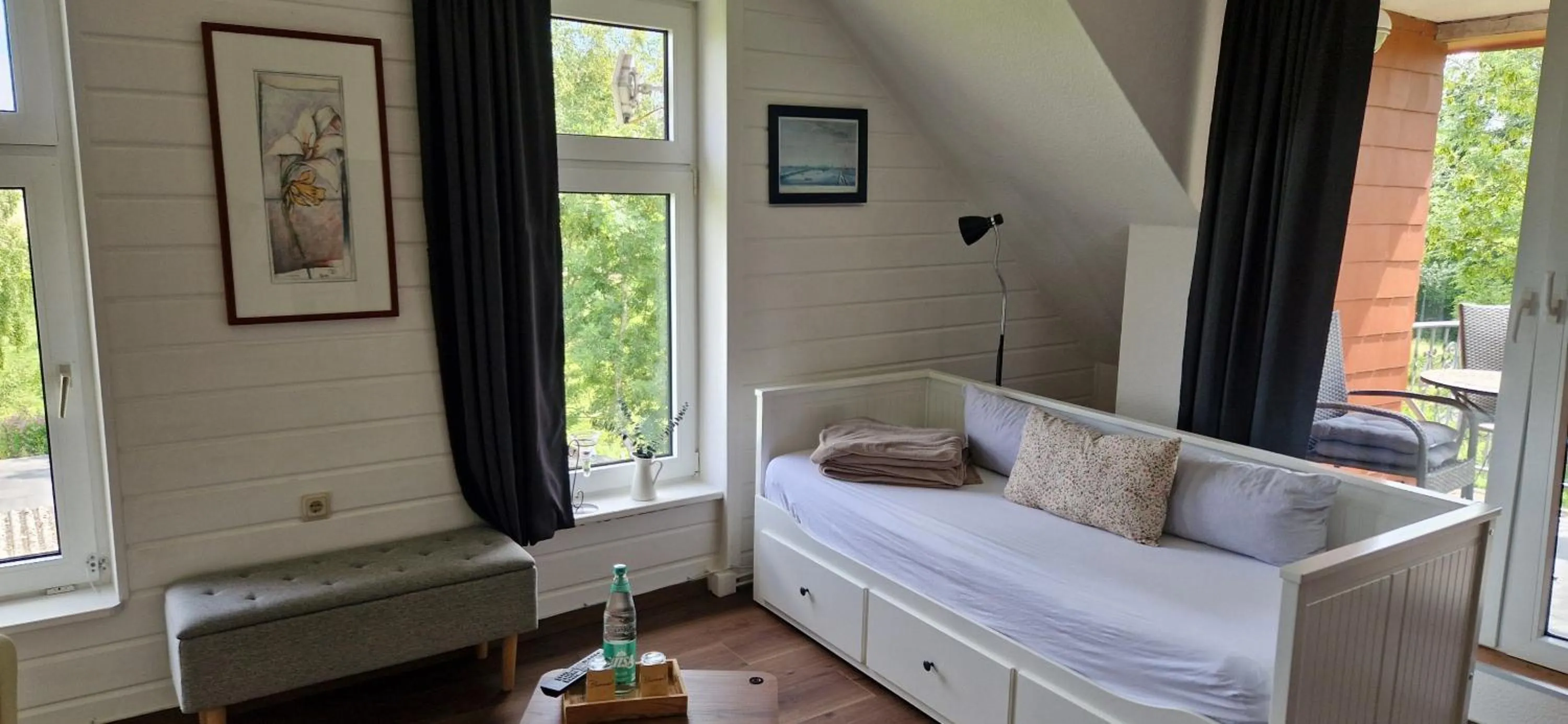 Bed in Pension Altes Zollhaus