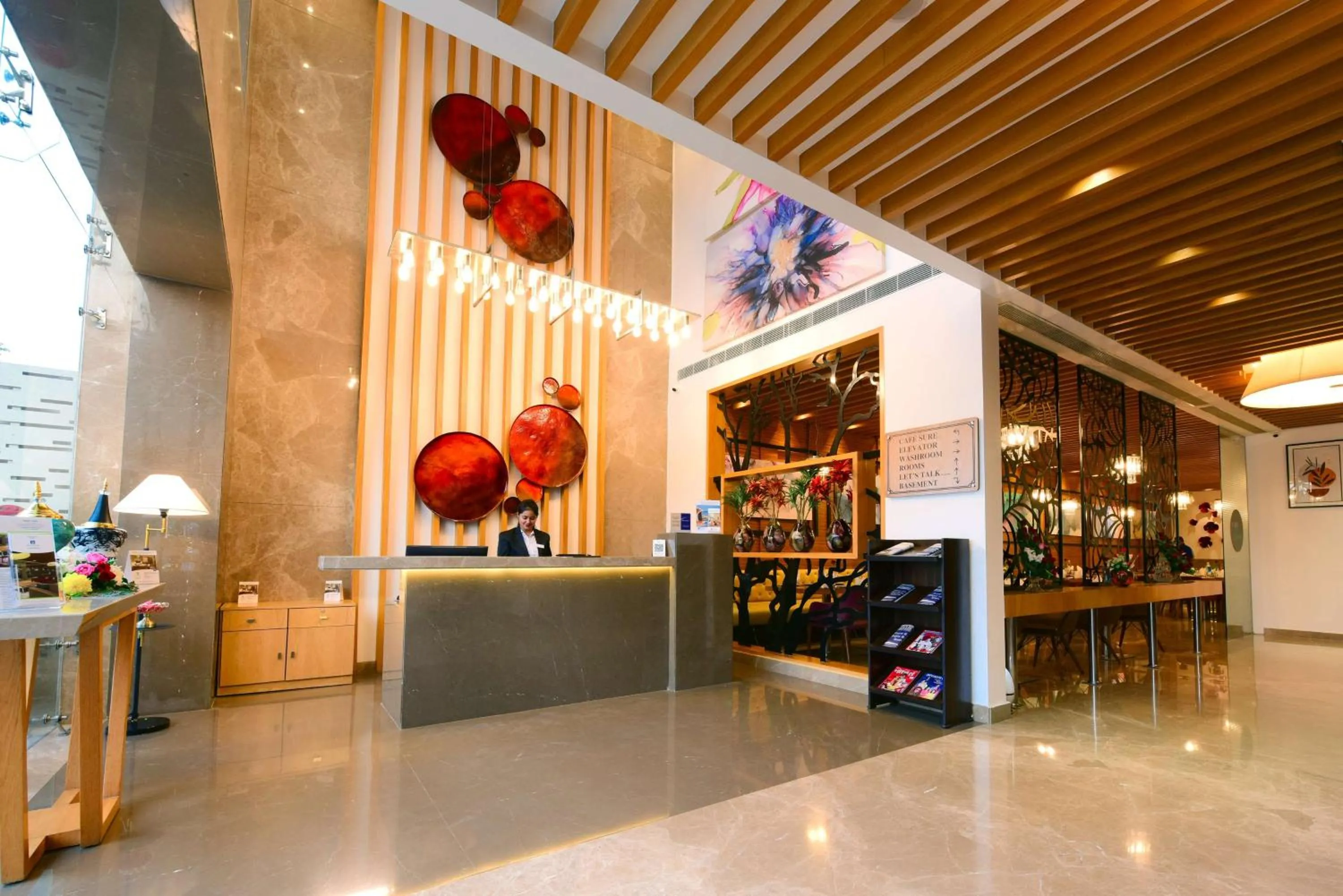 Lobby or reception in SureStay by Best Western Model Town Amritsar