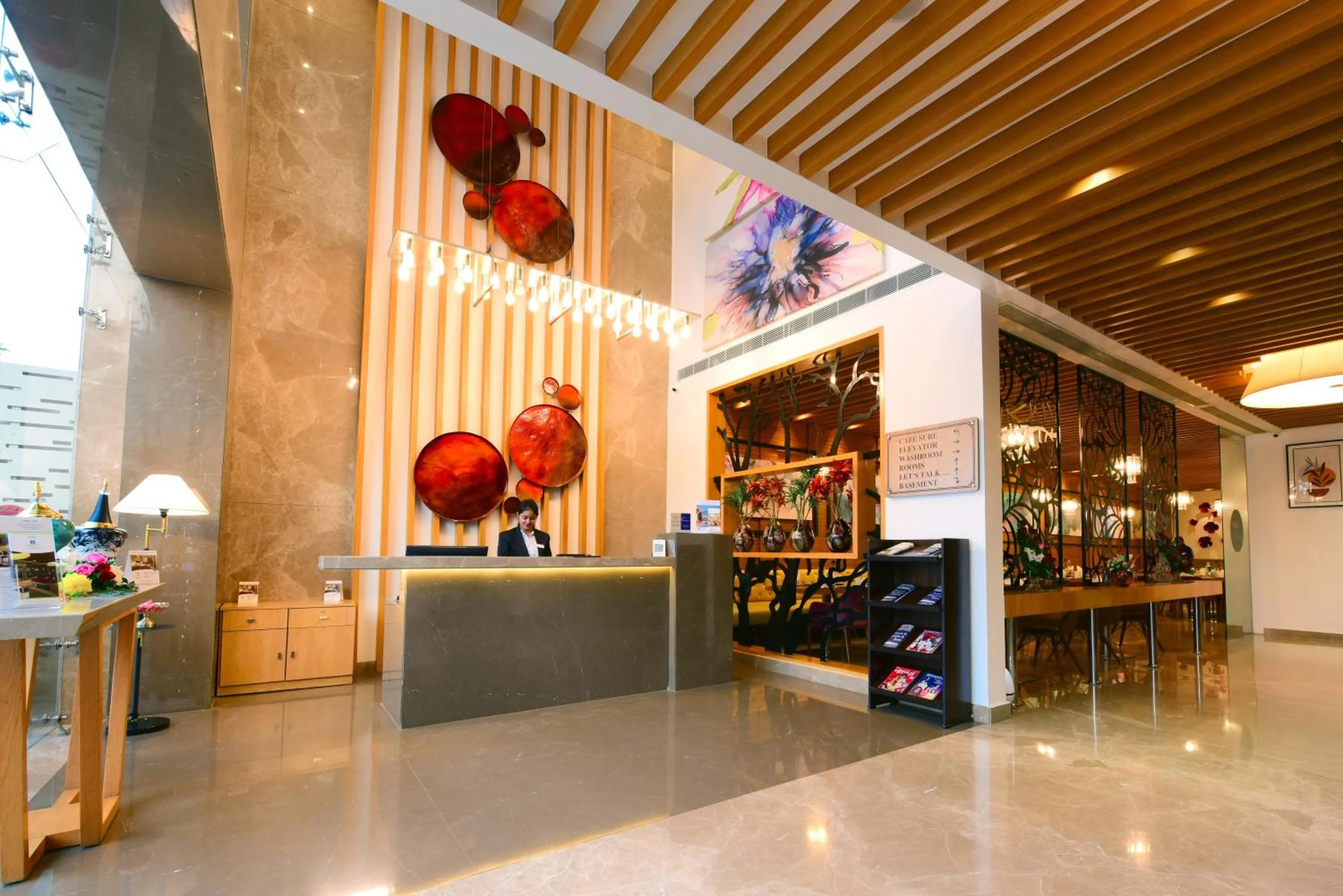 Lobby or reception in SureStay by Best Western Model Town Amritsar