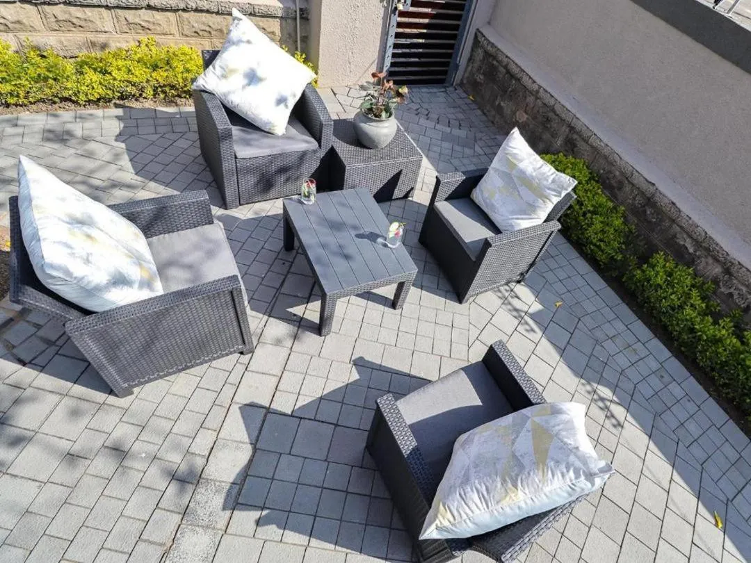 Patio in @ 21 Guest House