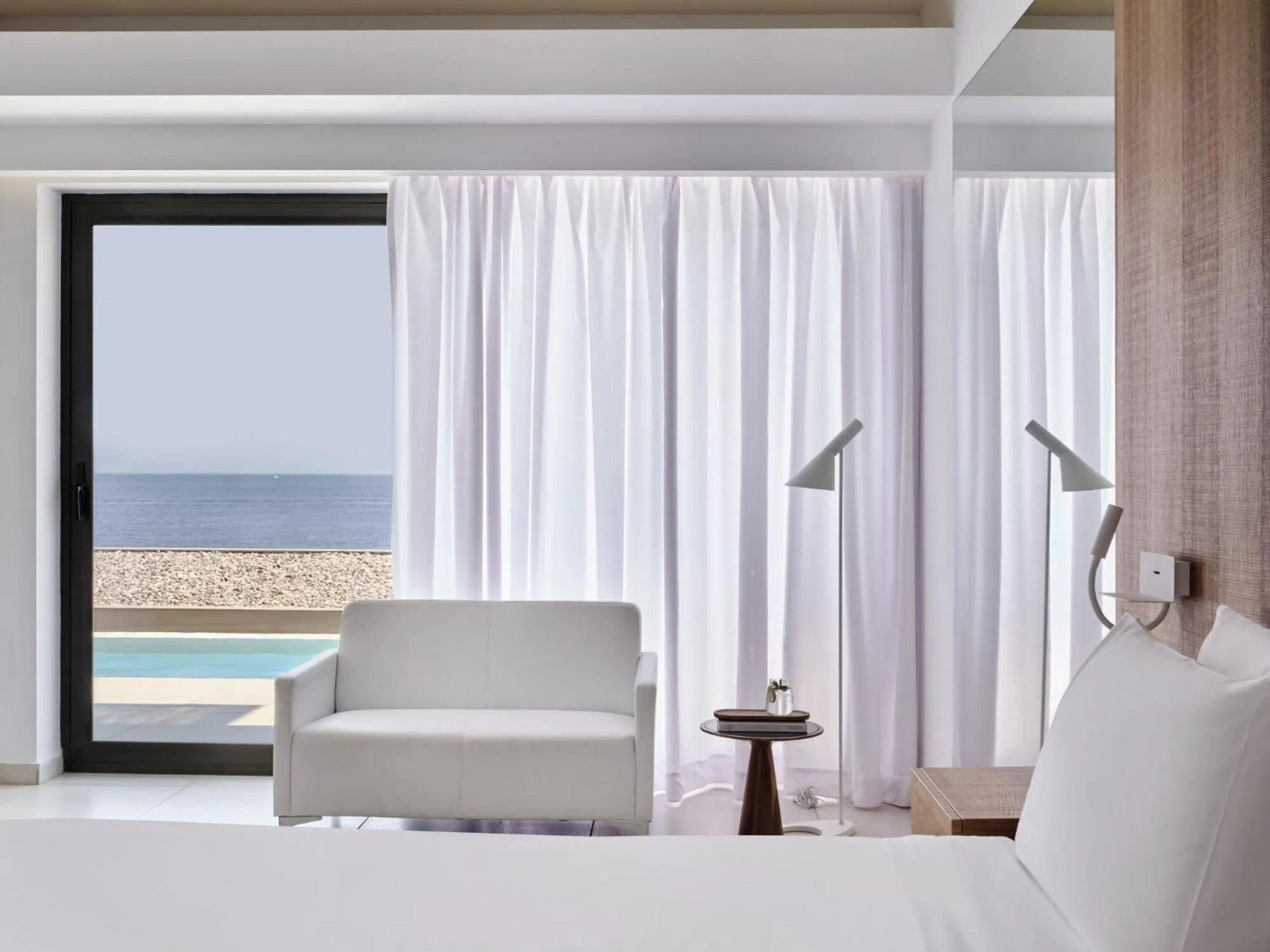 Bedroom in Atlantica Nissaki Beach - Adults Only