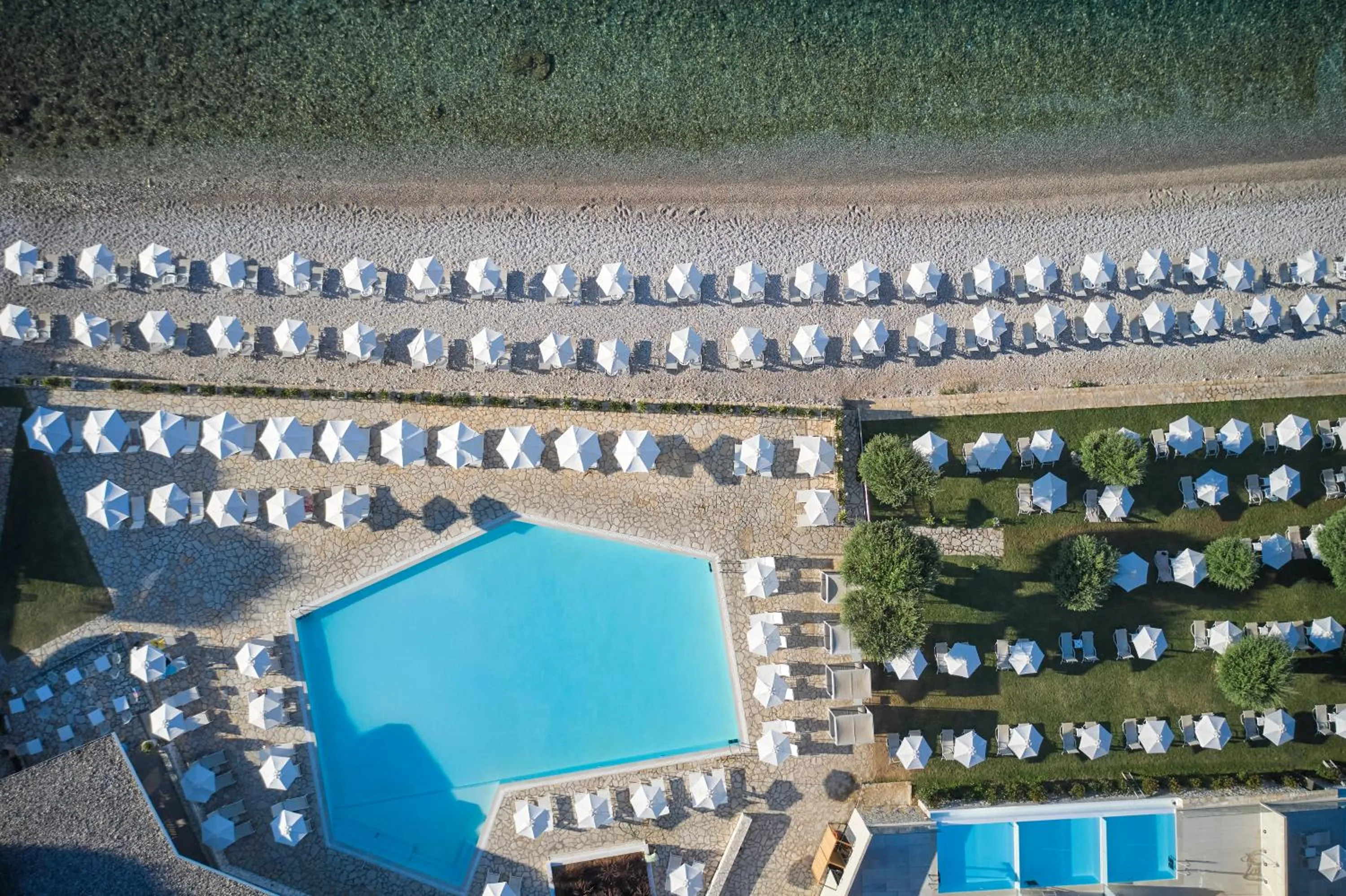 Bird's eye view in Atlantica Nissaki Beach - Adults Only