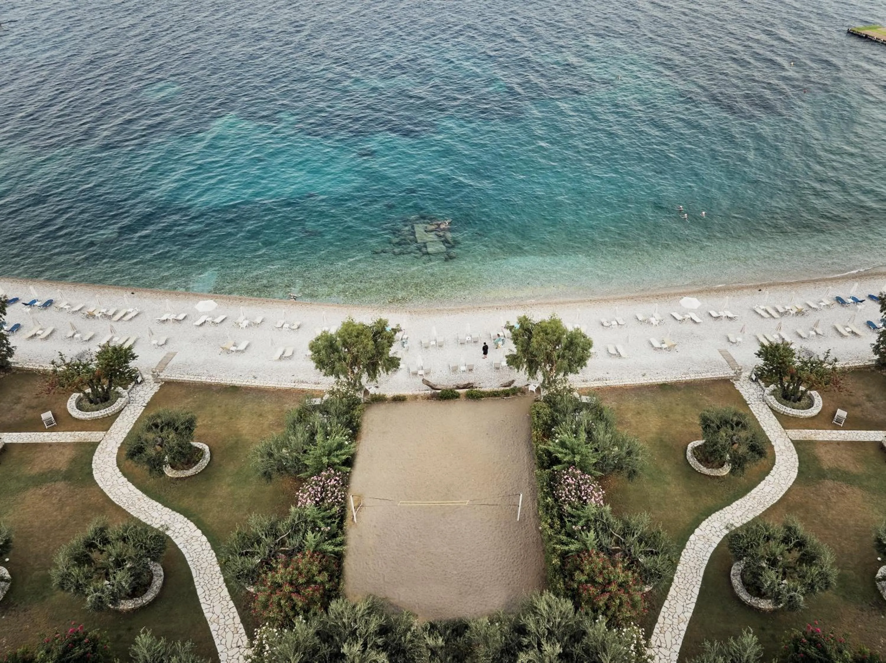 Bird's eye view in Atlantica Nissaki Beach - Adults Only