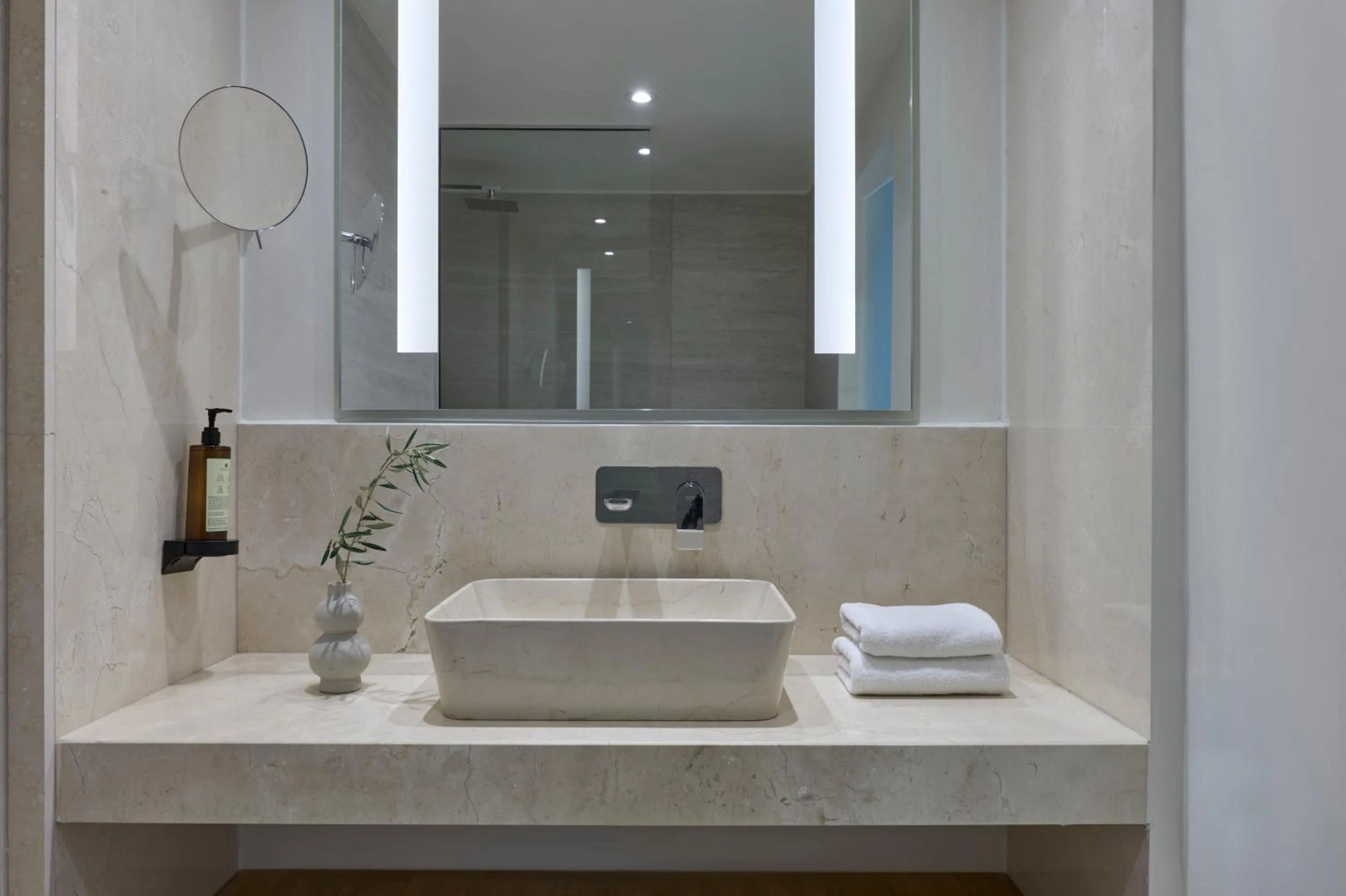 Bathroom in Atlantica Nissaki Beach - Adults Only