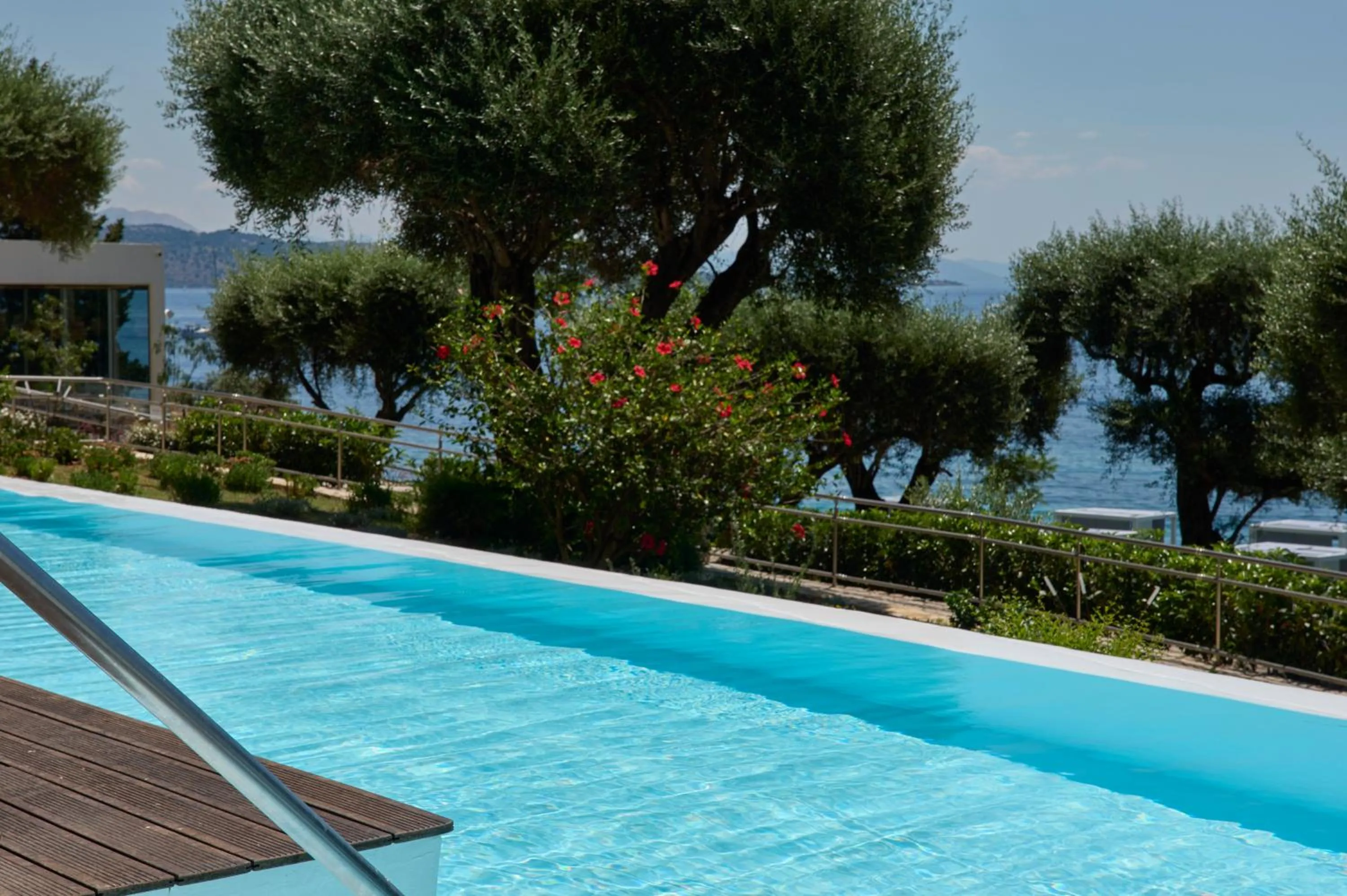 Swimming pool in Atlantica Nissaki Beach - Adults Only