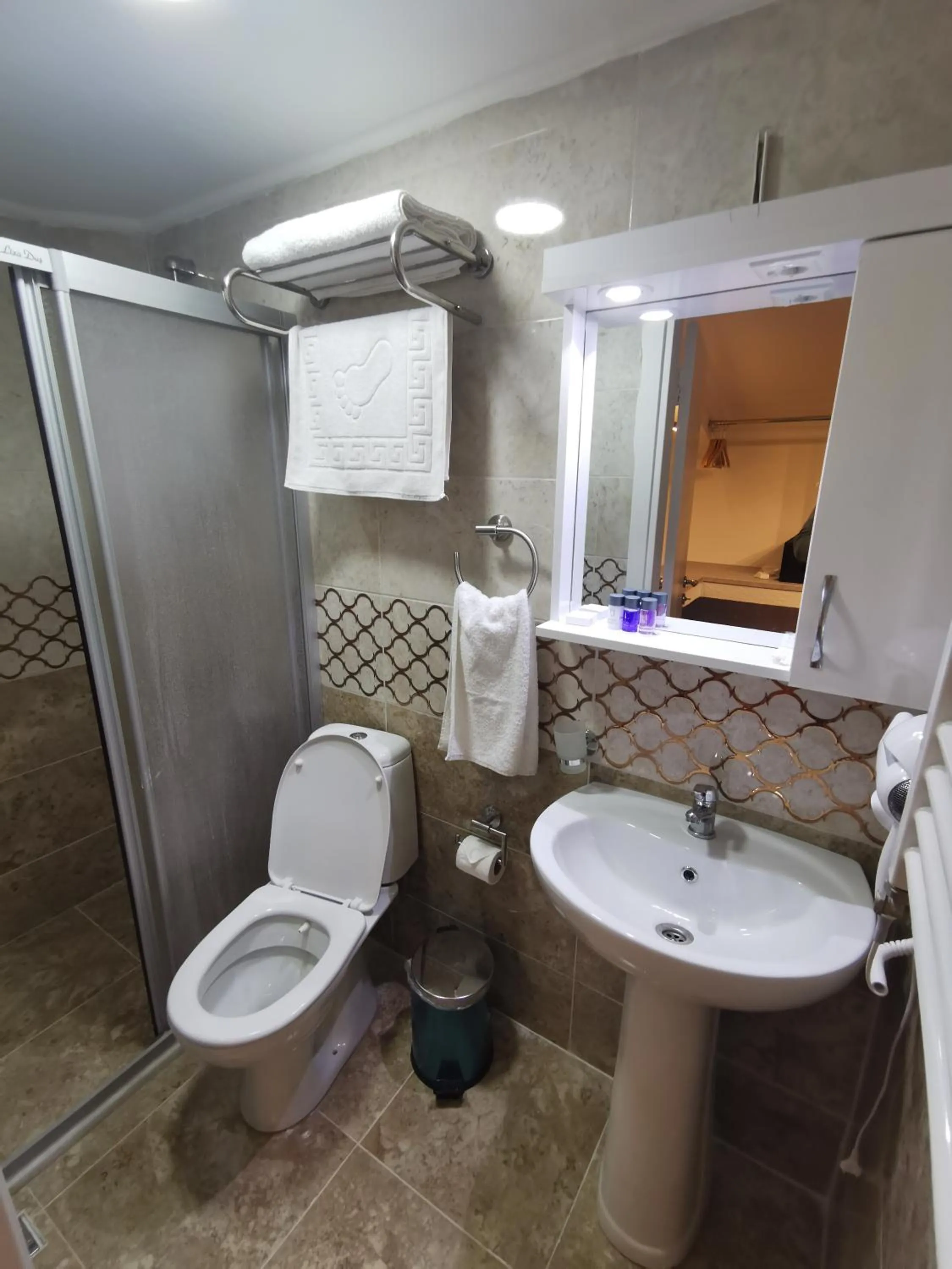 Toilet in Efzen hotel