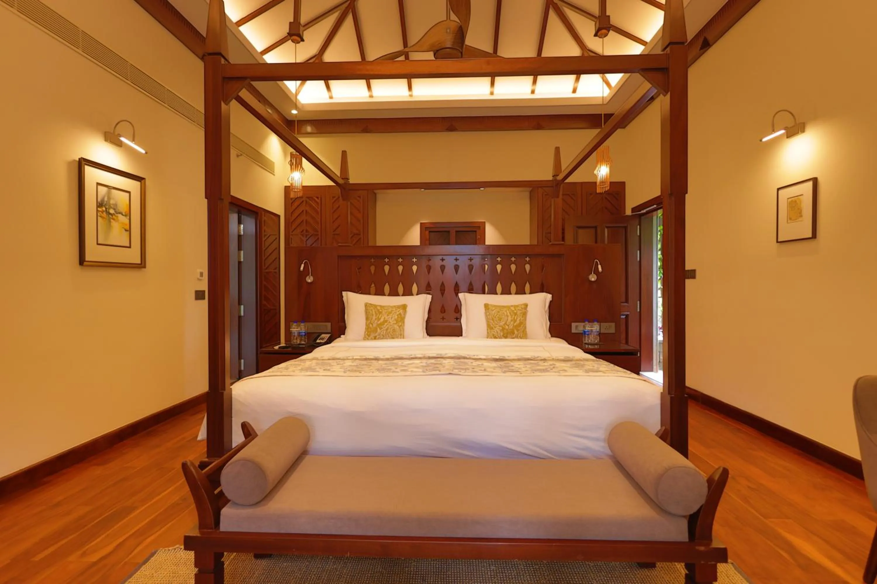 Bed in Taj Wayanad Resort & Spa, Kerala