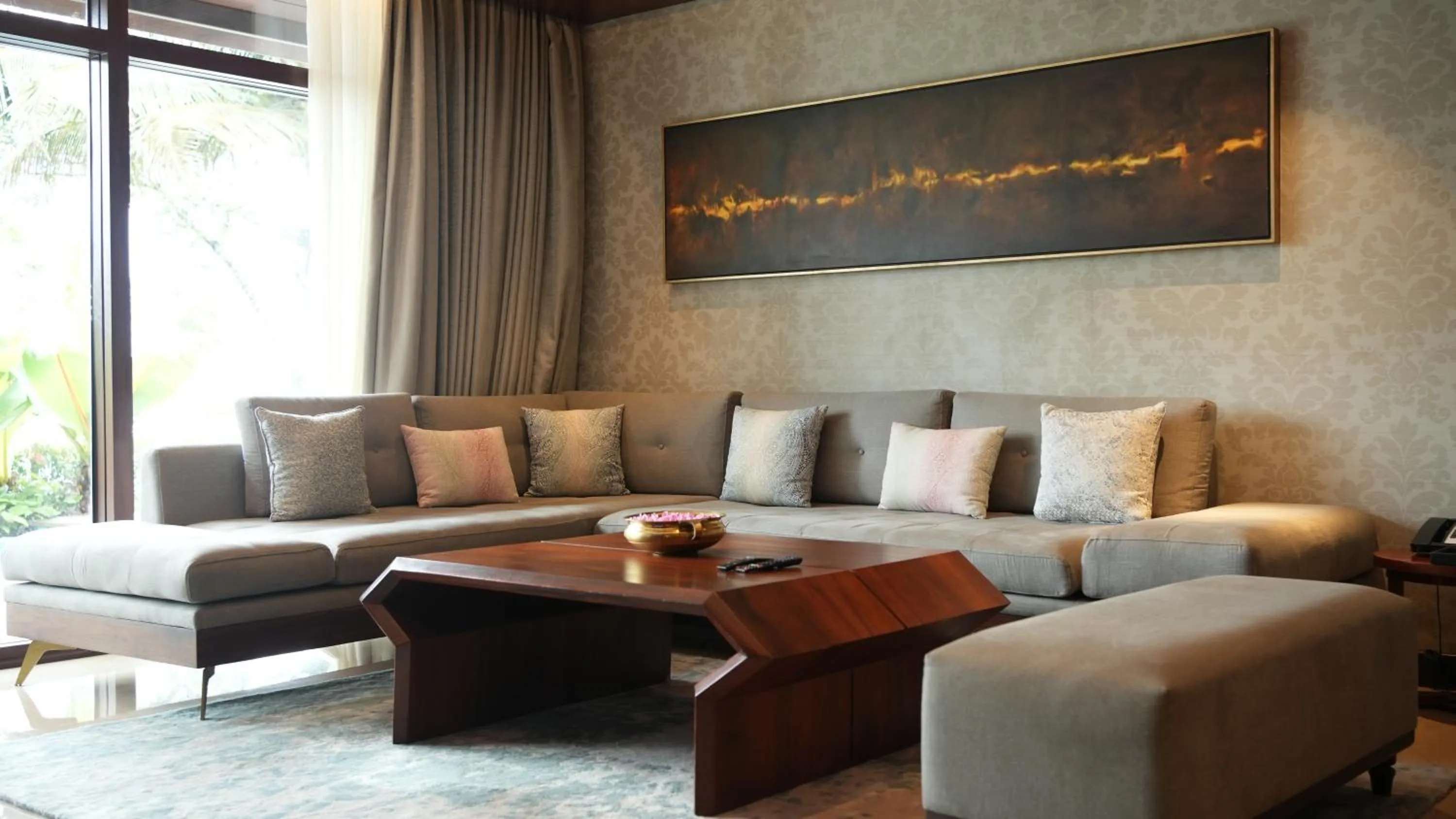 Living room in Taj Wayanad Resort & Spa, Kerala