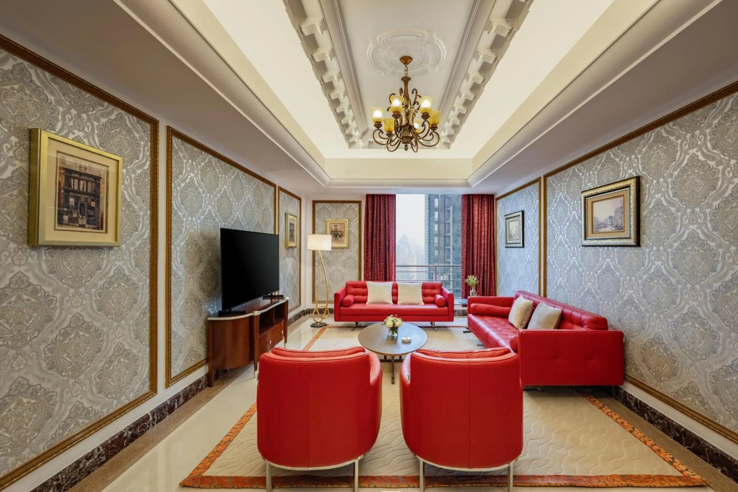 Living room in Dusit Hotel & Suites - Doha