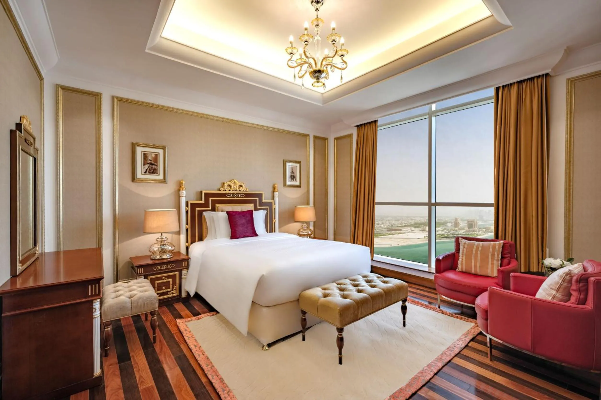 Bed in Dusit Hotel & Suites - Doha