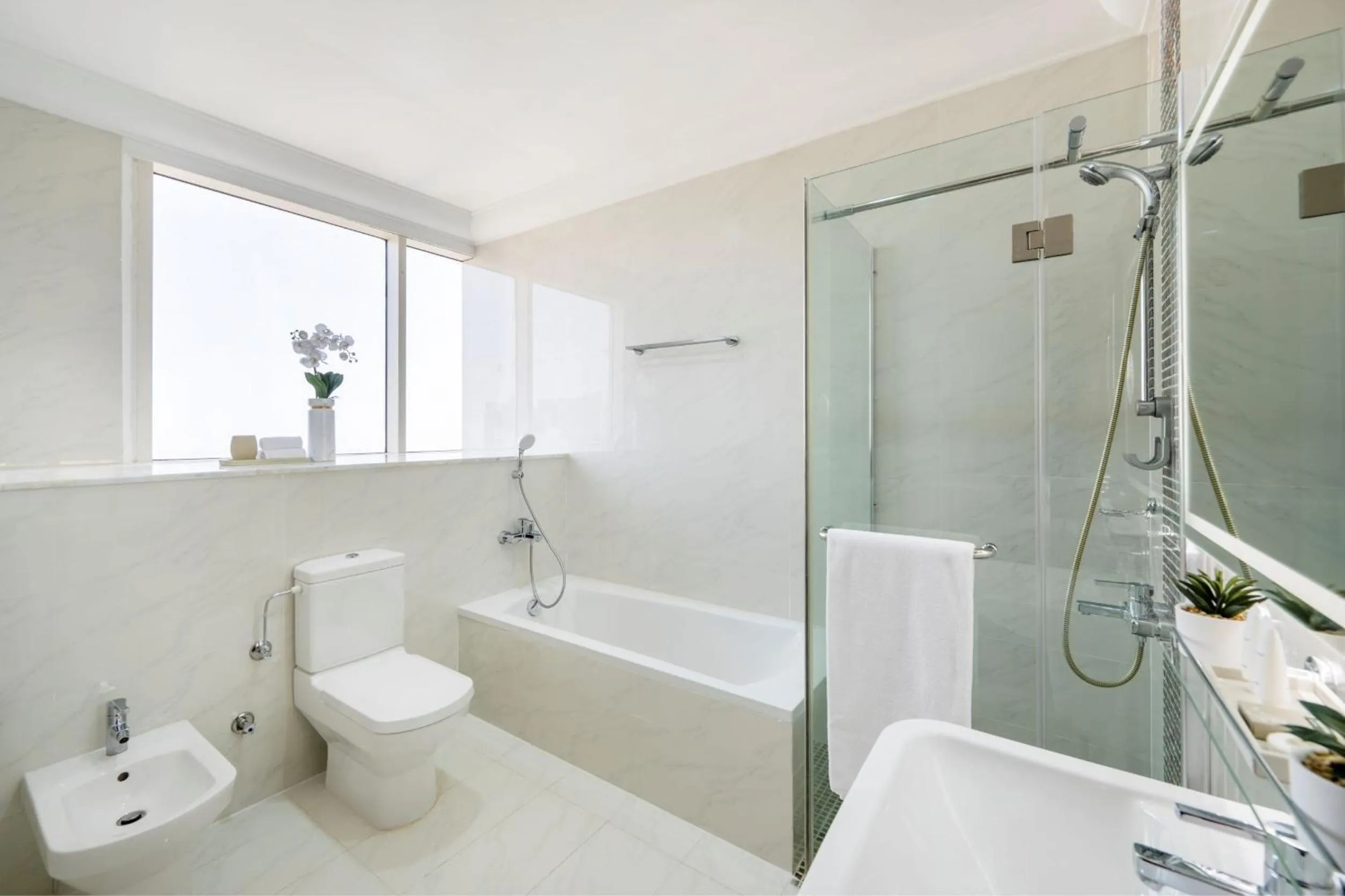 Bathroom in Dusit Hotel & Suites - Doha
