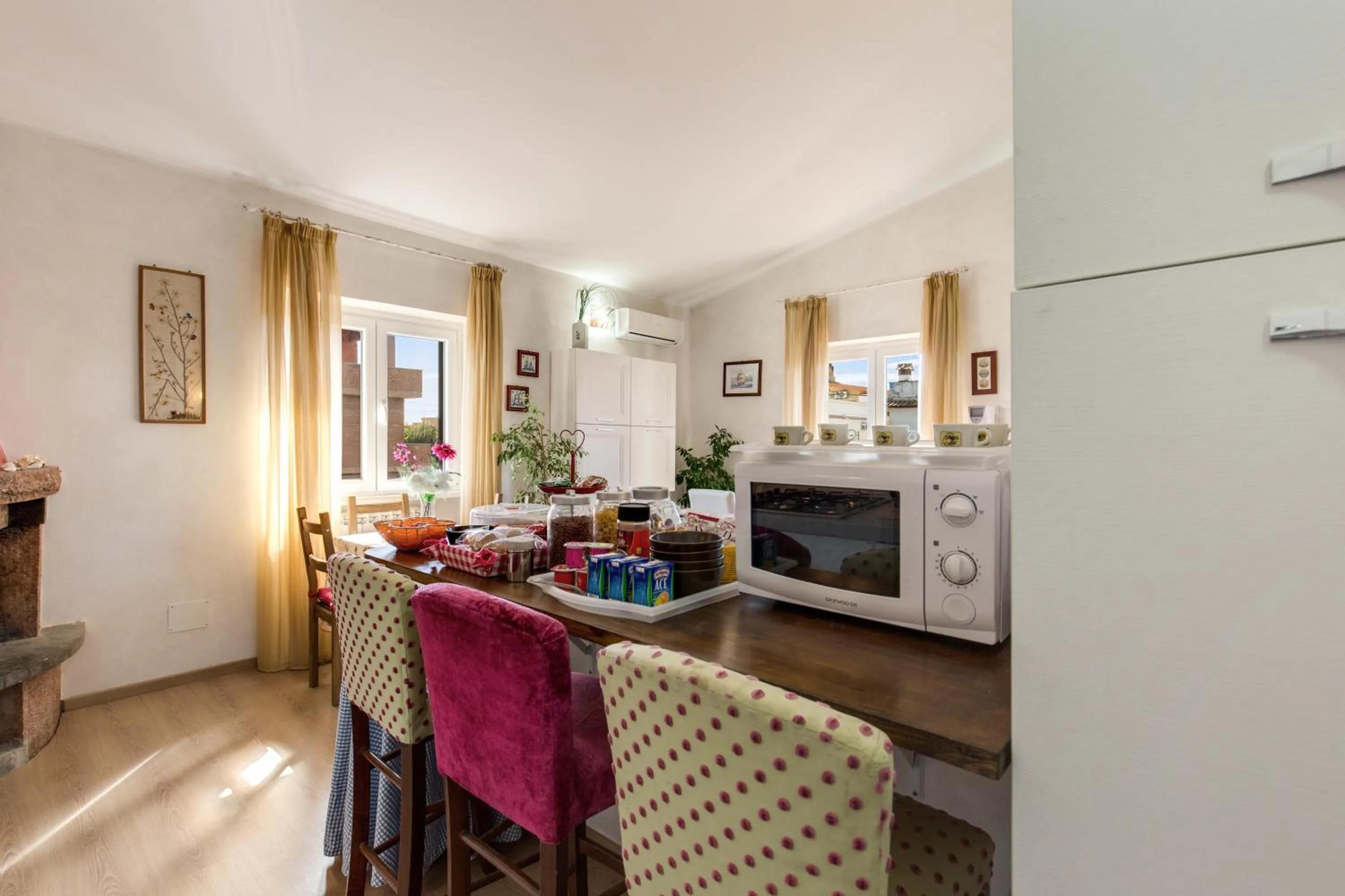 Food and drinks in Zen B&B