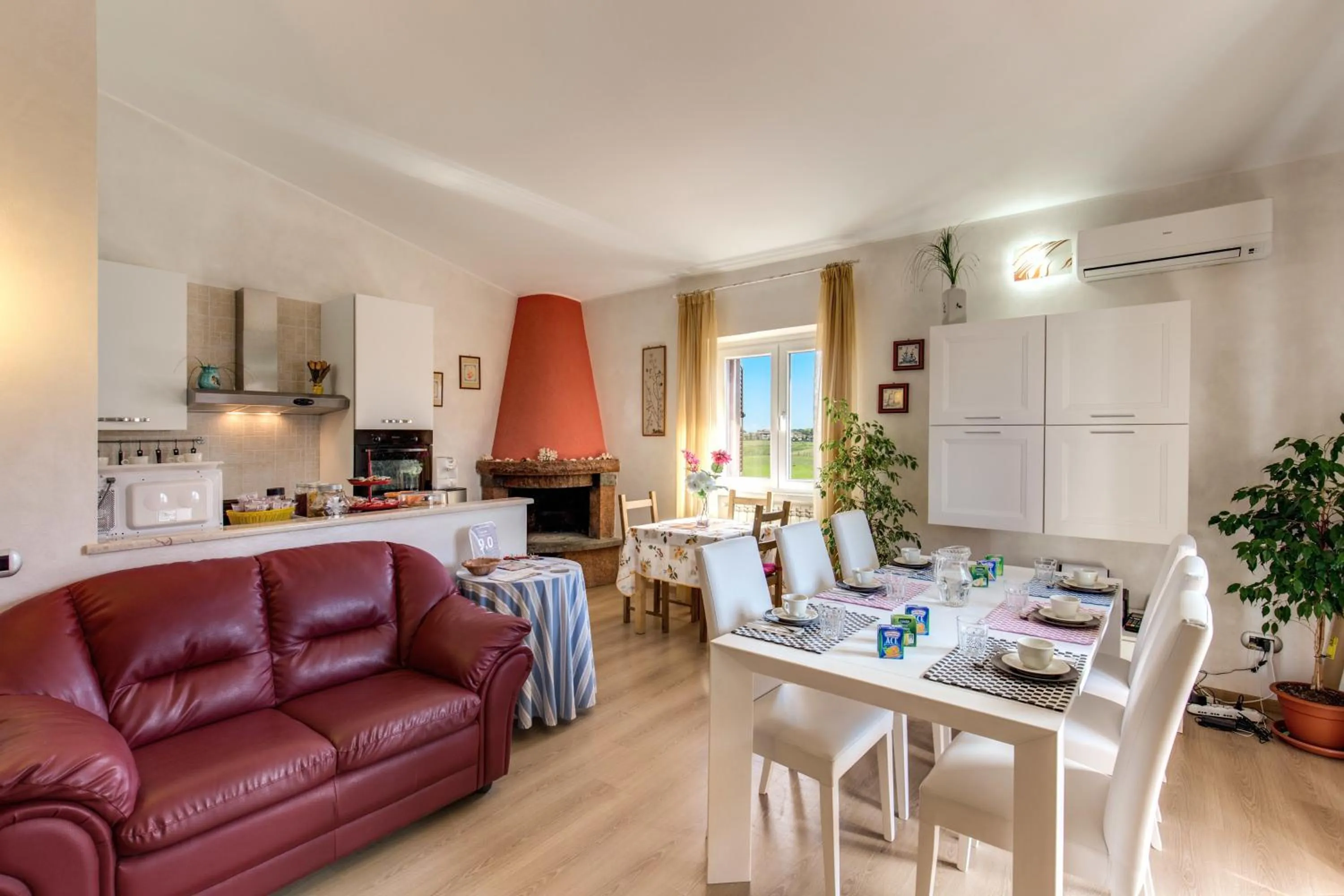 Living room in Zen B&B