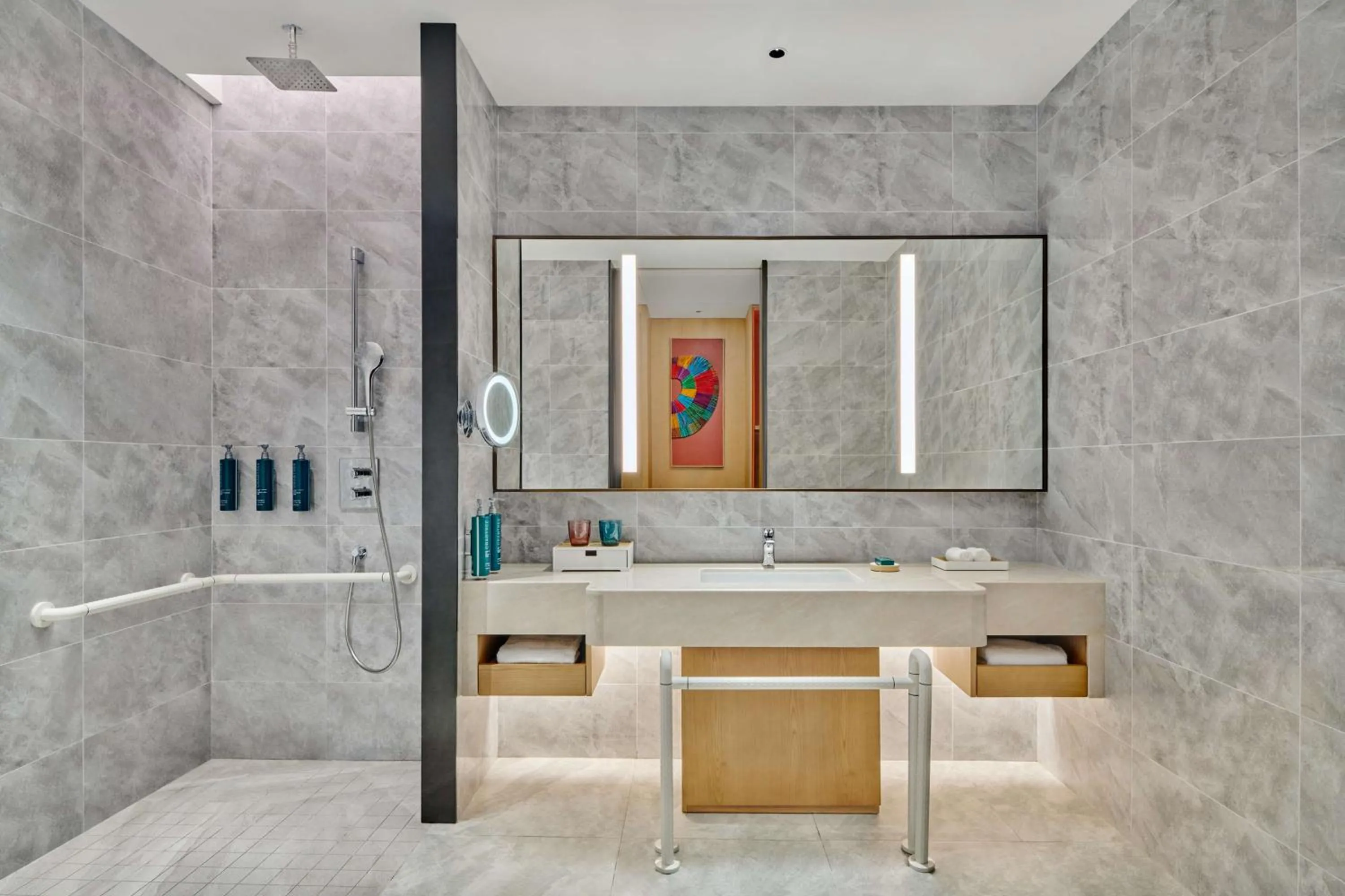 Bathroom in DoubleTree by Hilton Guangzhou Zengcheng - Canton Fair Free Shuttle Bus