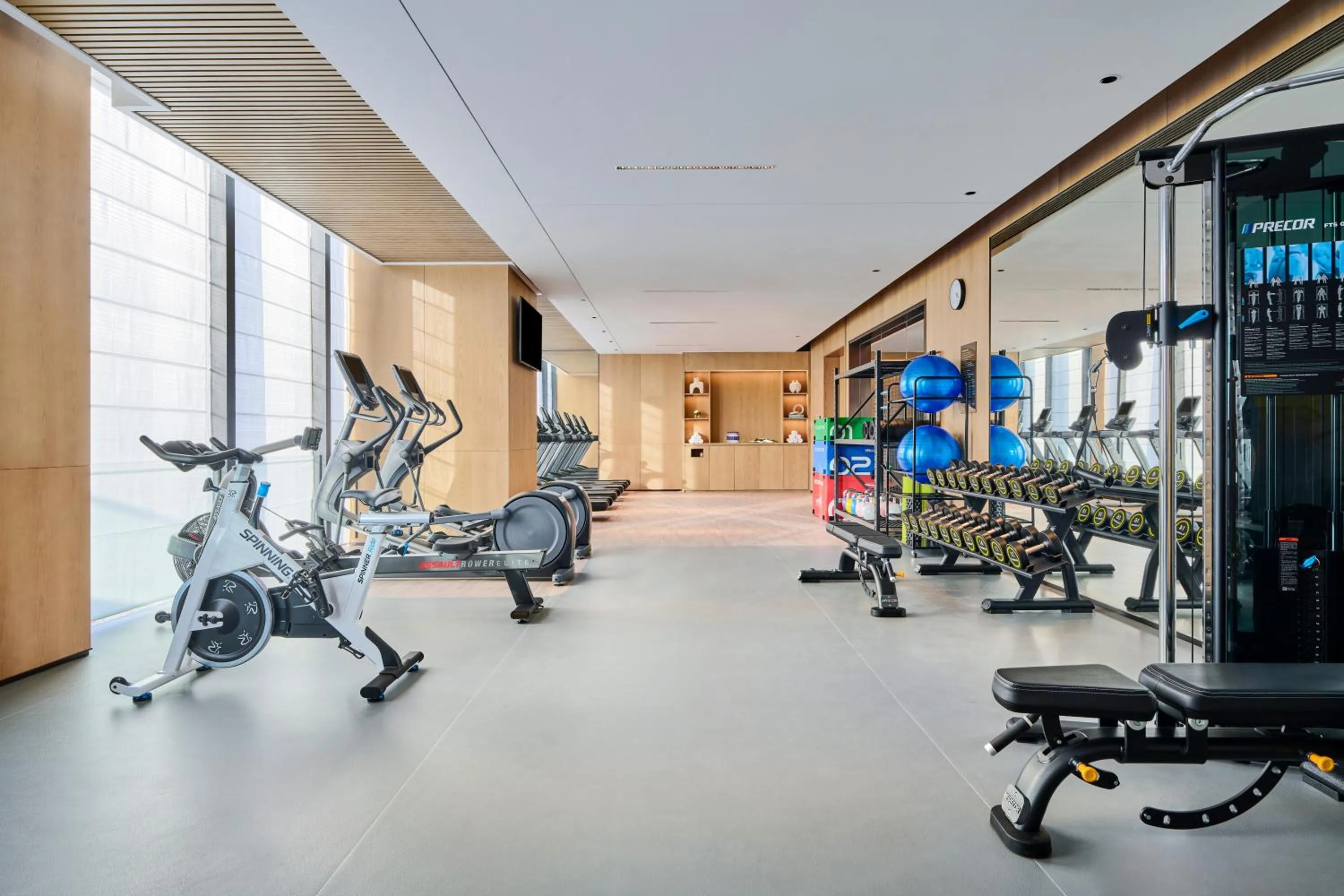 Fitness centre/facilities in DoubleTree by Hilton Guangzhou Zengcheng - Canton Fair Free Shuttle Bus