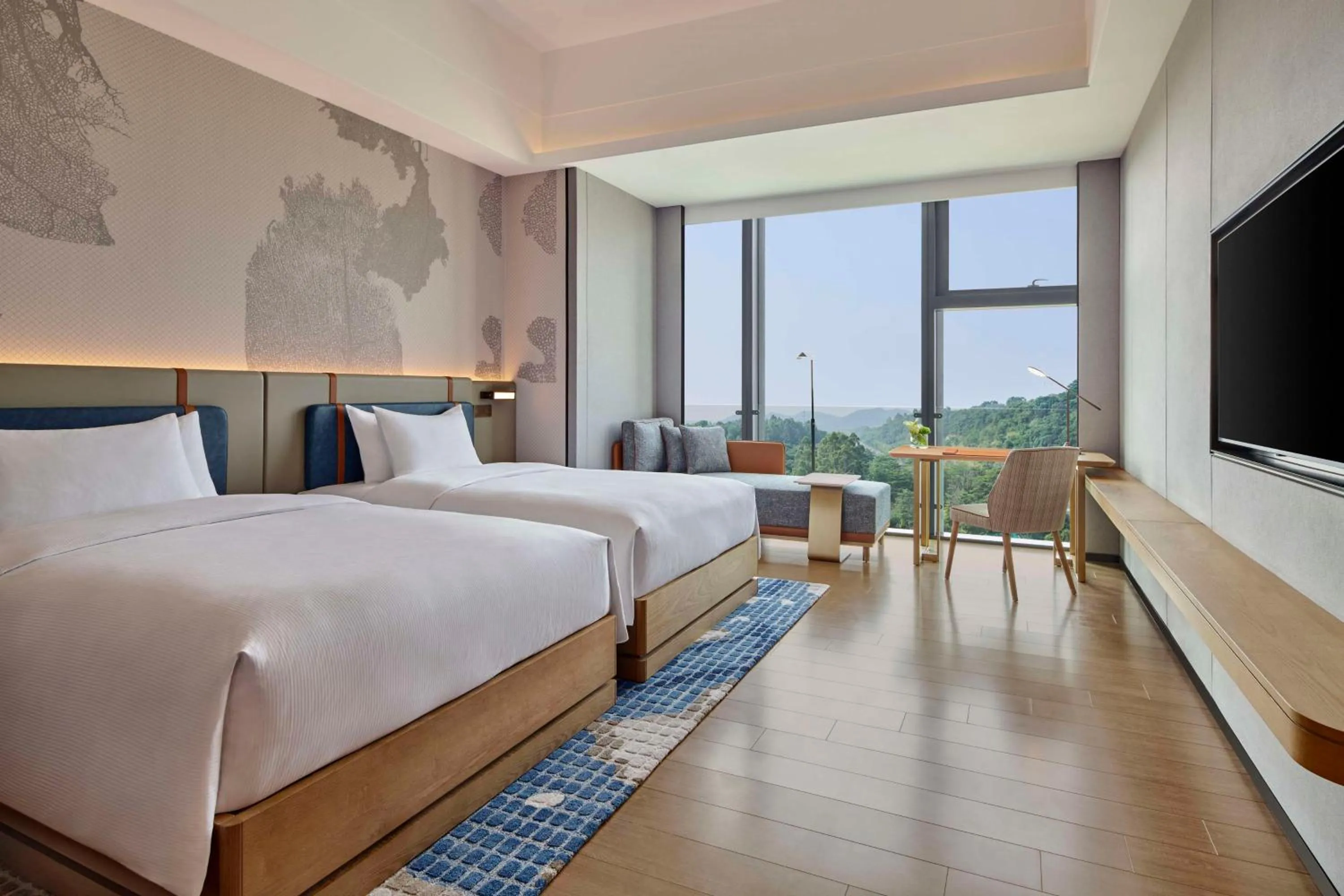 Bedroom, Bed in DoubleTree by Hilton Guangzhou Zengcheng - Canton Fair Free Shuttle Bus