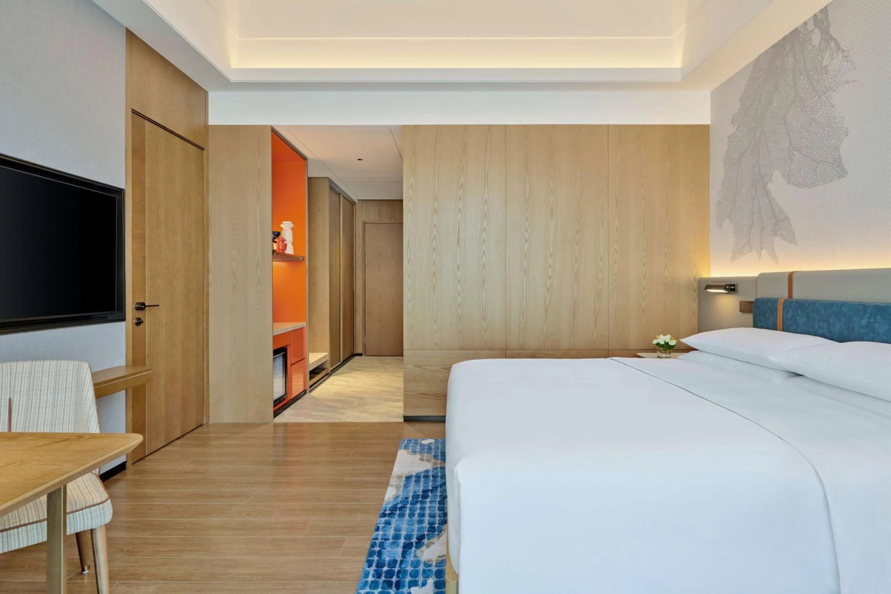 Bedroom, Bed in DoubleTree by Hilton Guangzhou Zengcheng - Canton Fair Free Shuttle Bus