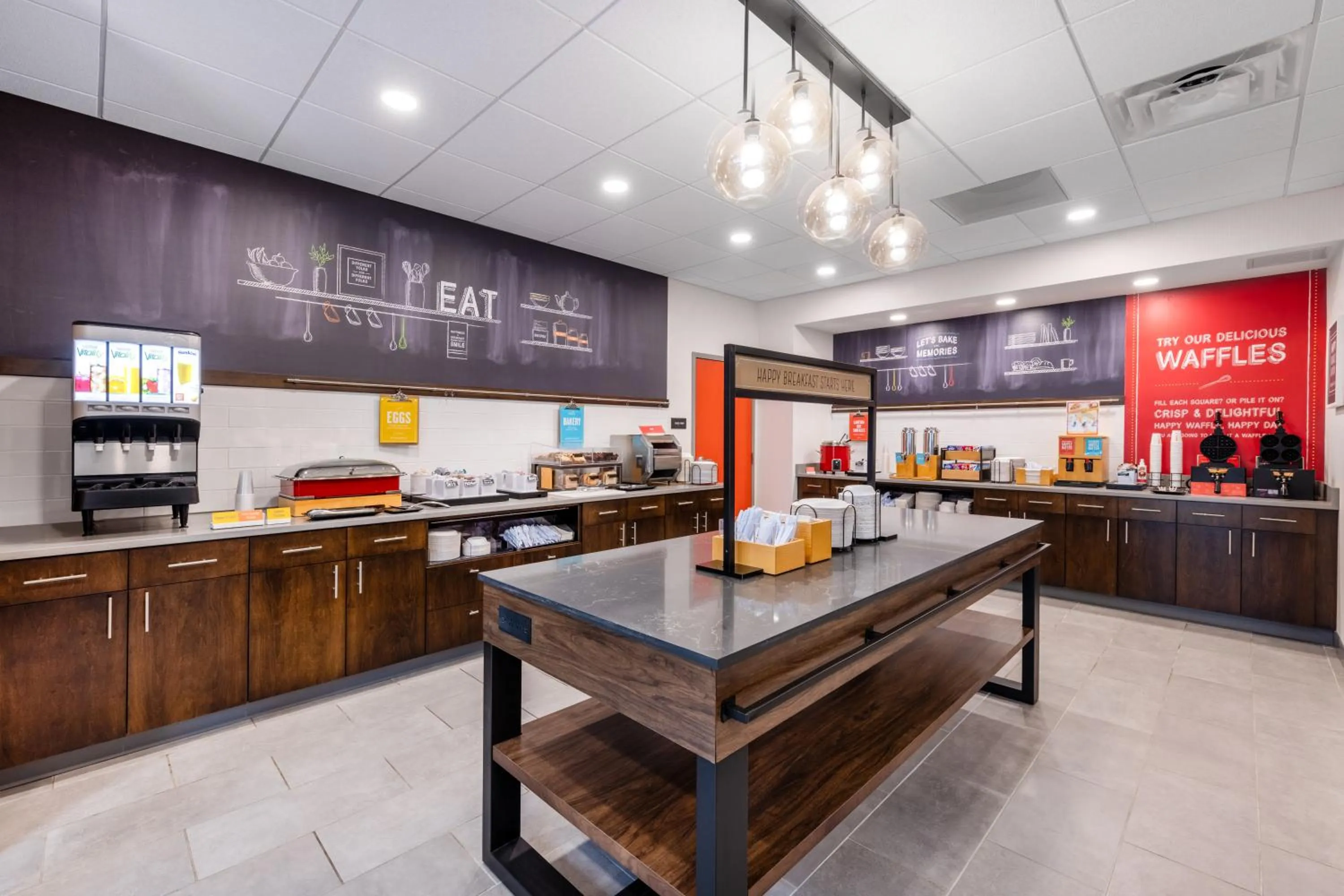 Breakfast in Hampton Inn Columbus Downtown, Ga