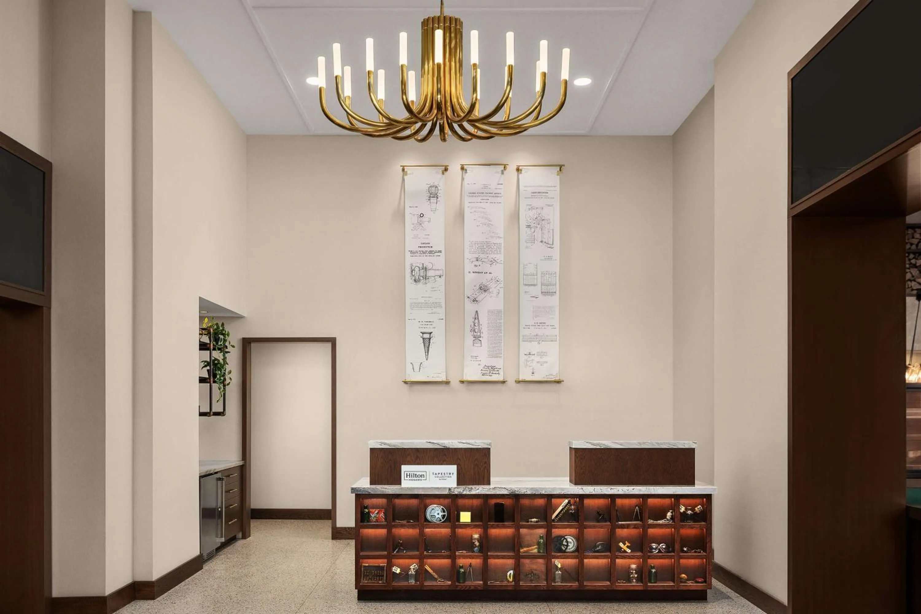 Lobby or reception in Hotel Ardent Dayton Downtown, Tapestry Collection By Hilton