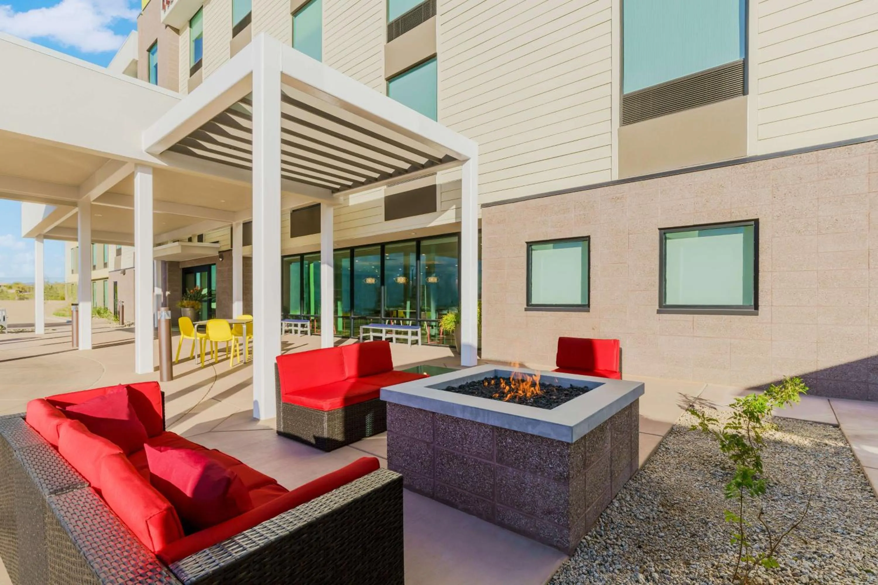 Patio in Home2 Suites By Hilton North Scottsdale Near Mayo Clinic