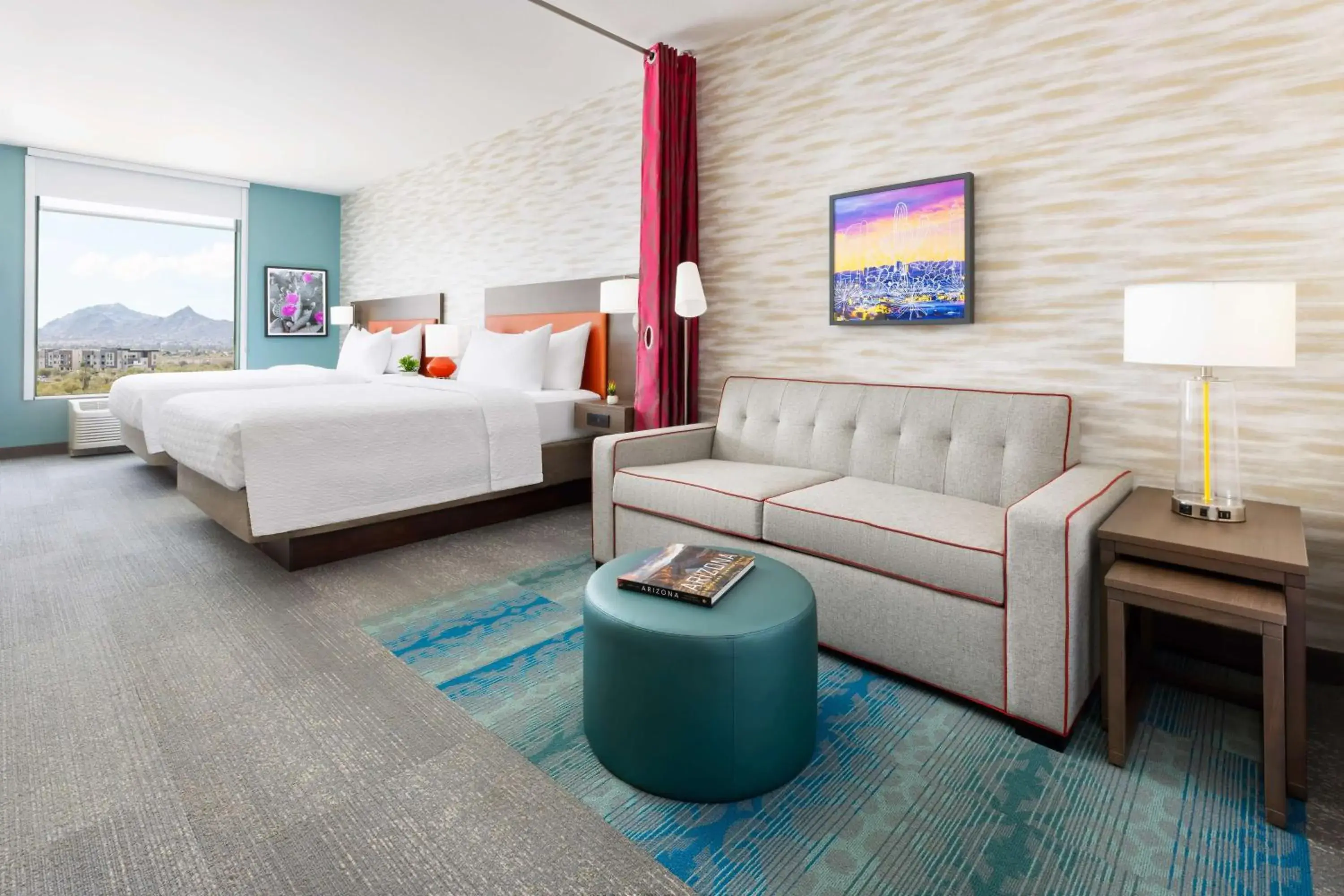 Studio Suite with Two Queen Beds in Home2 Suites By Hilton North Scottsdale Near Mayo Clinic Studio Suite with Two Queen Beds in Home2 Suites By Hilton North Scottsdale Near Mayo Clinic