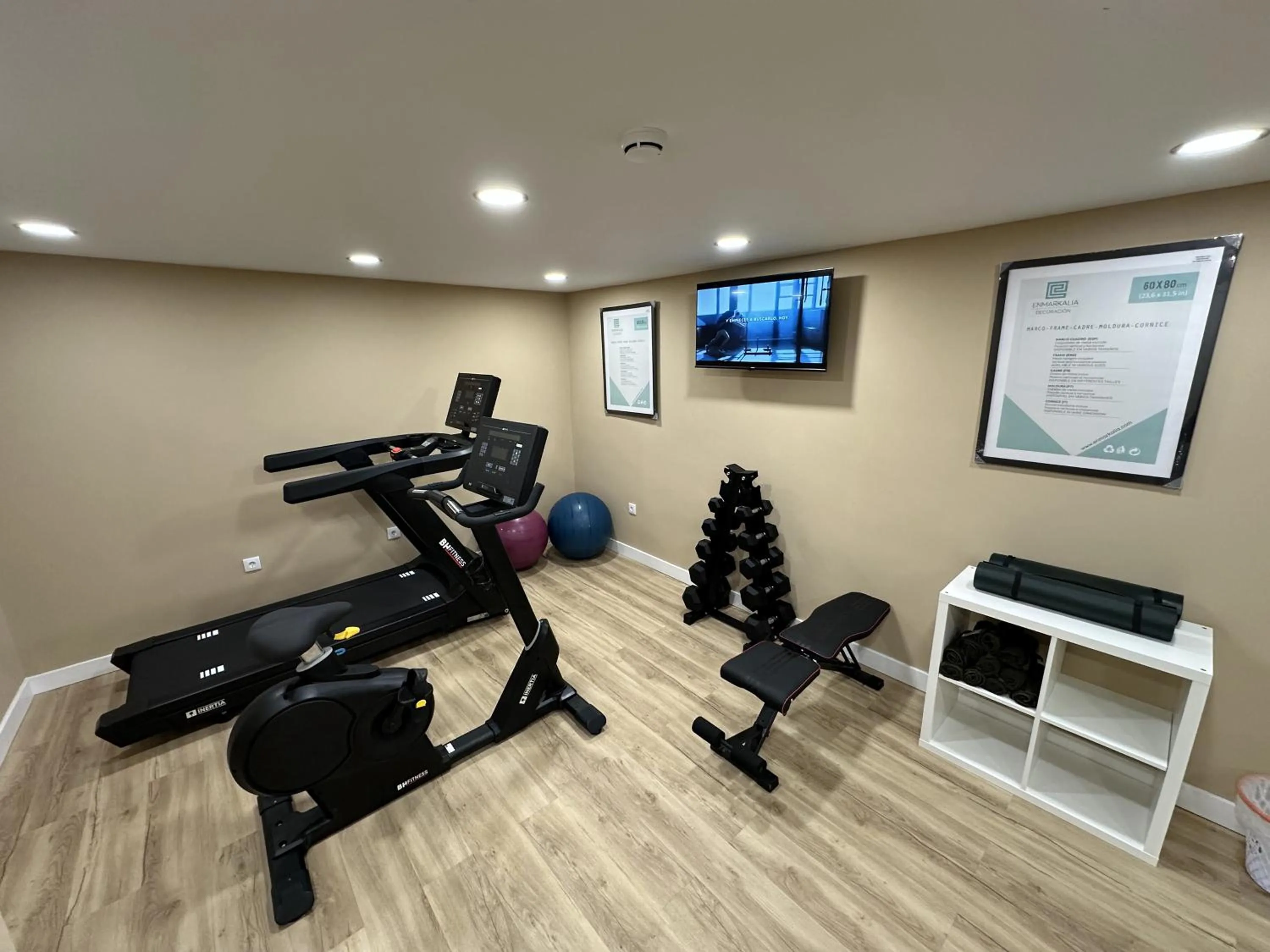 Fitness centre/facilities in Hospedium Hotel Apartamentos Simón Verde