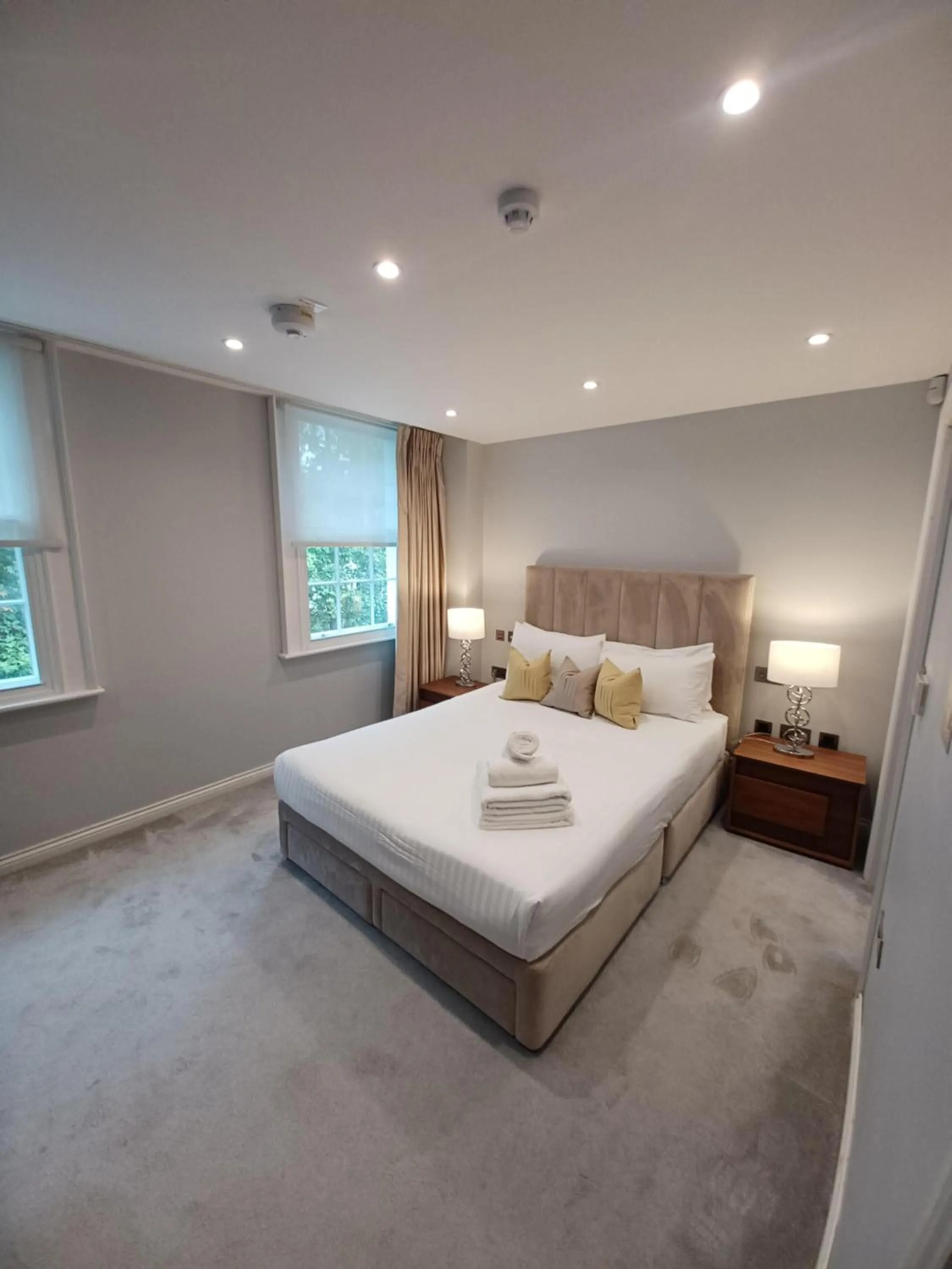 Bed in Buckingham Palace Residences by Aeria Apartments
