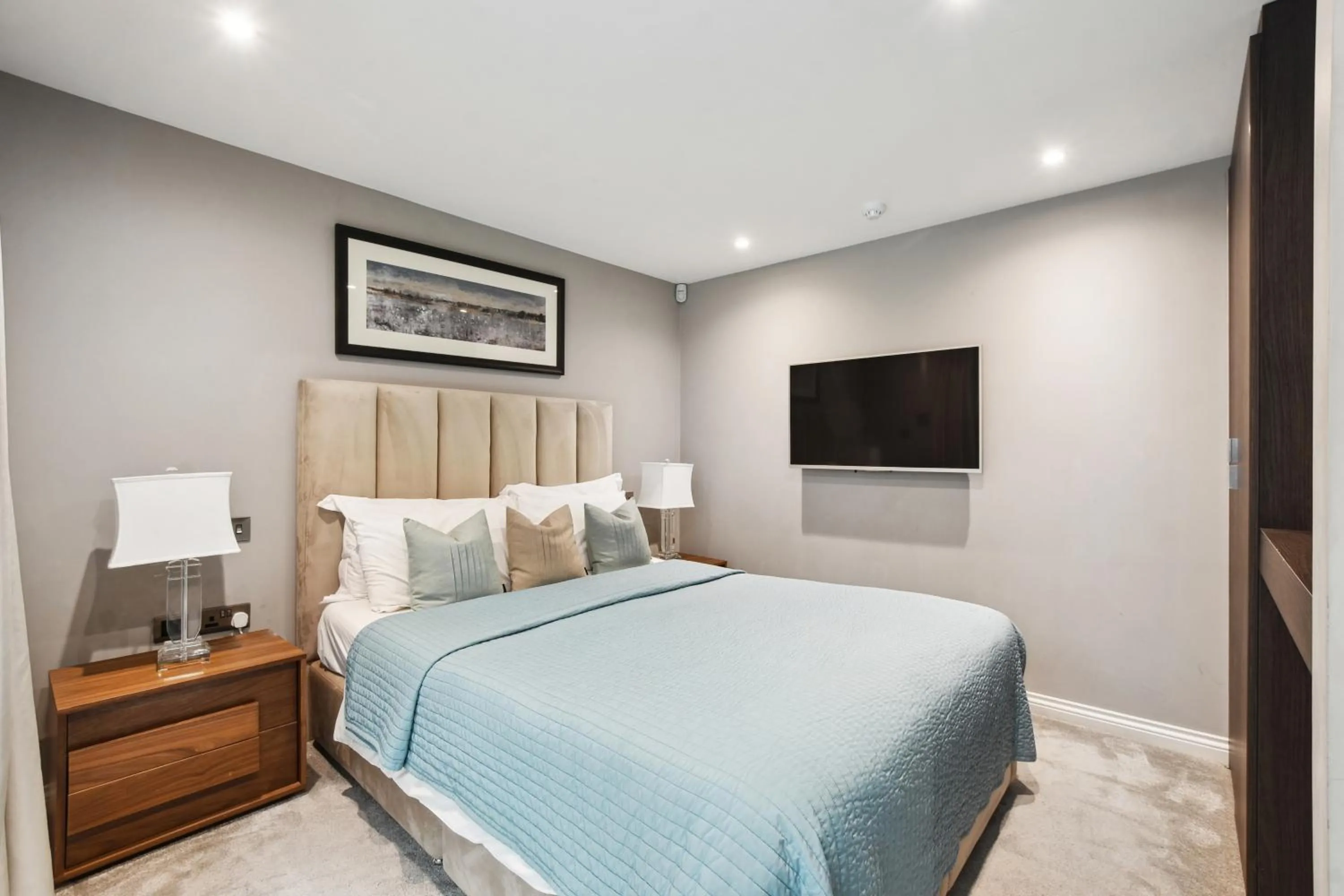 Bed in Buckingham Palace Residences by Aeria Apartments