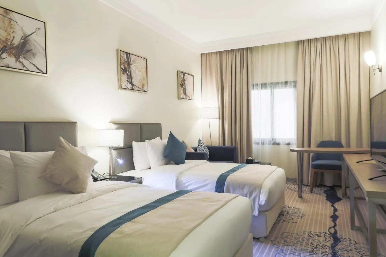 Living room, Bed in Safwat Alkhobar Hotel