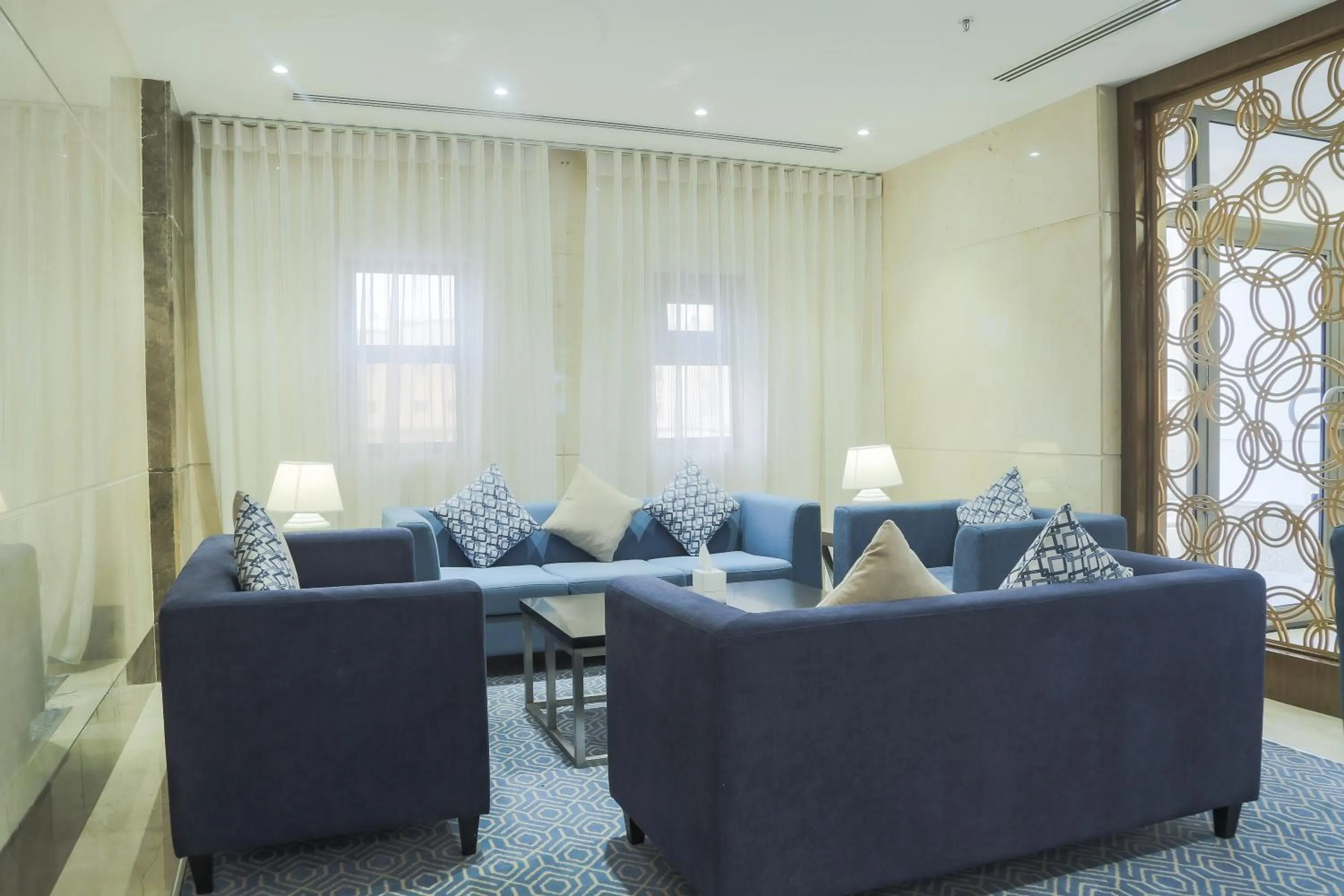 Seating area in Safwat Alkhobar Hotel