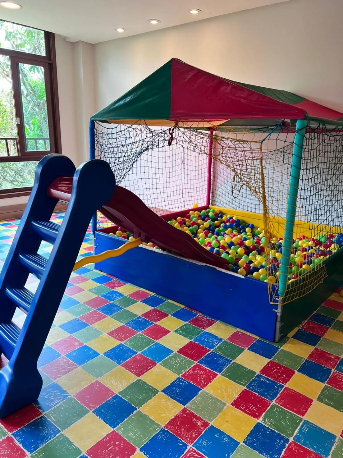 Children play ground in Flat Pedra Azul