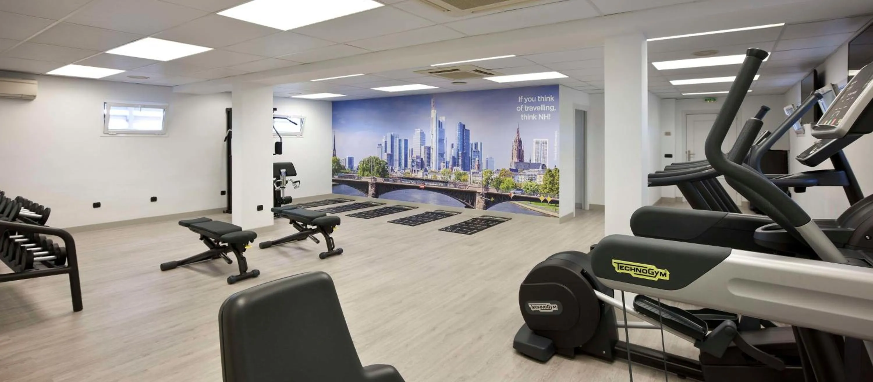 Fitness centre/facilities in NH Pamplona Iruña Park