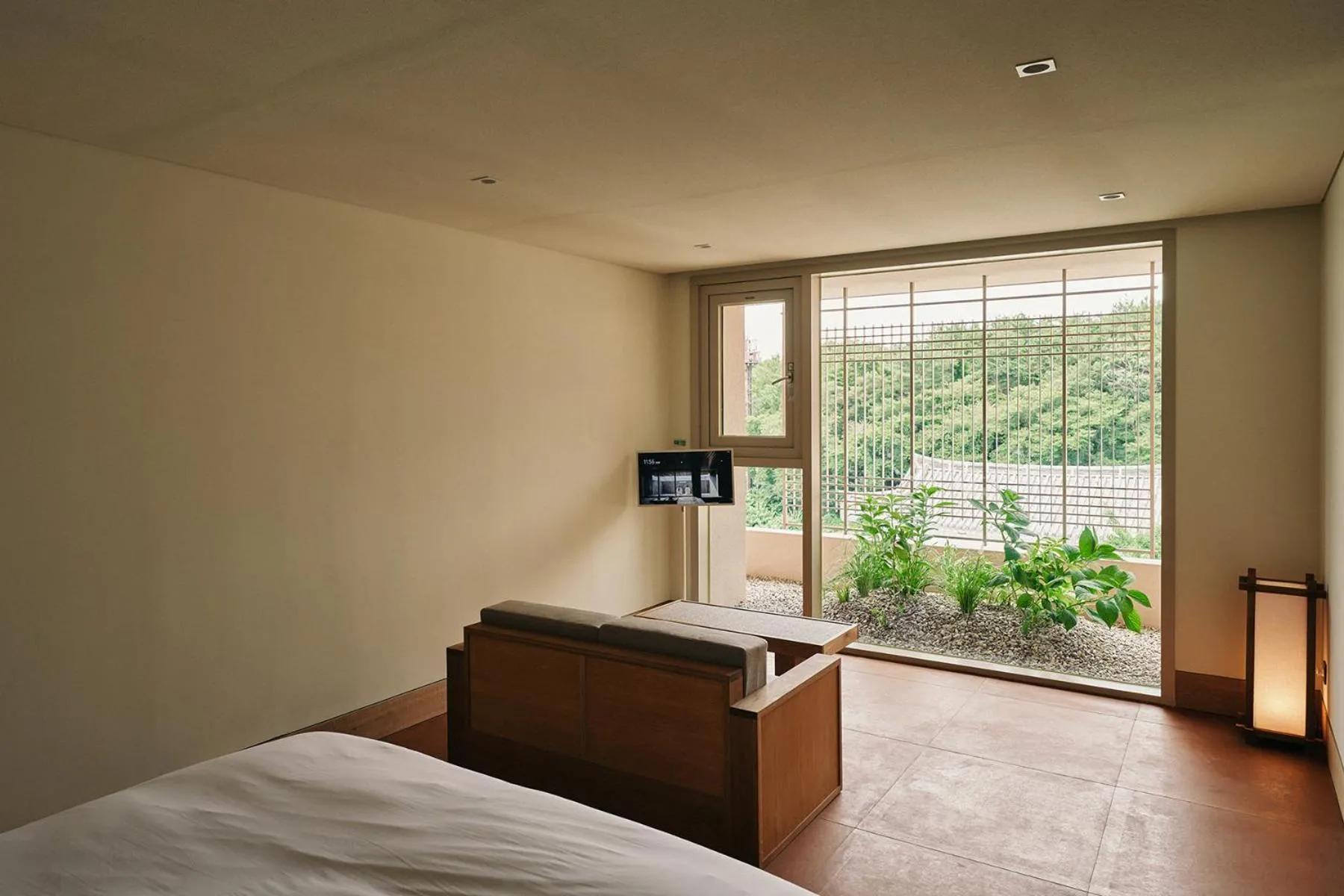 Photo of the whole room, Bed in IJE Gyeongju