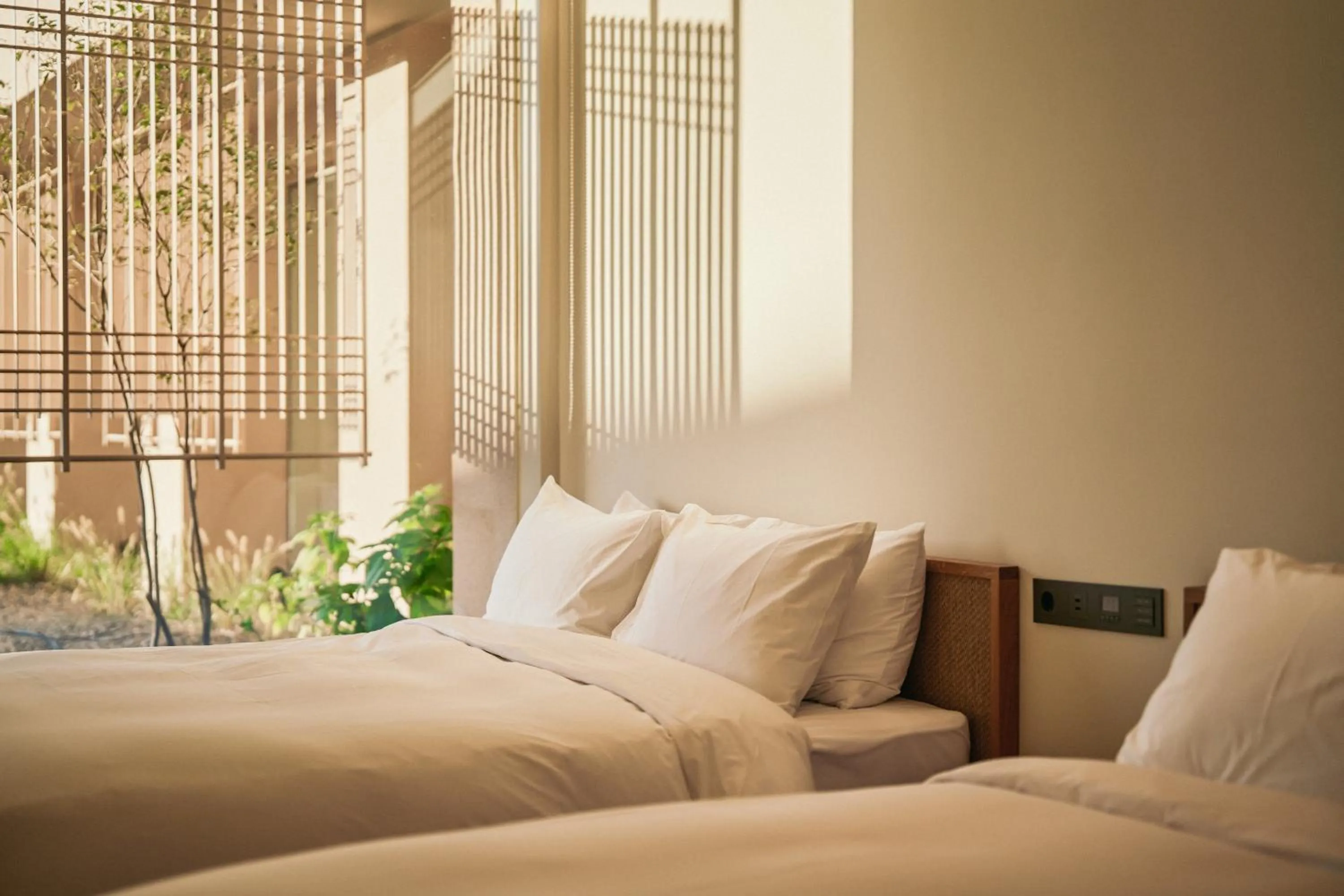 Photo of the whole room, Bed in IJE Gyeongju