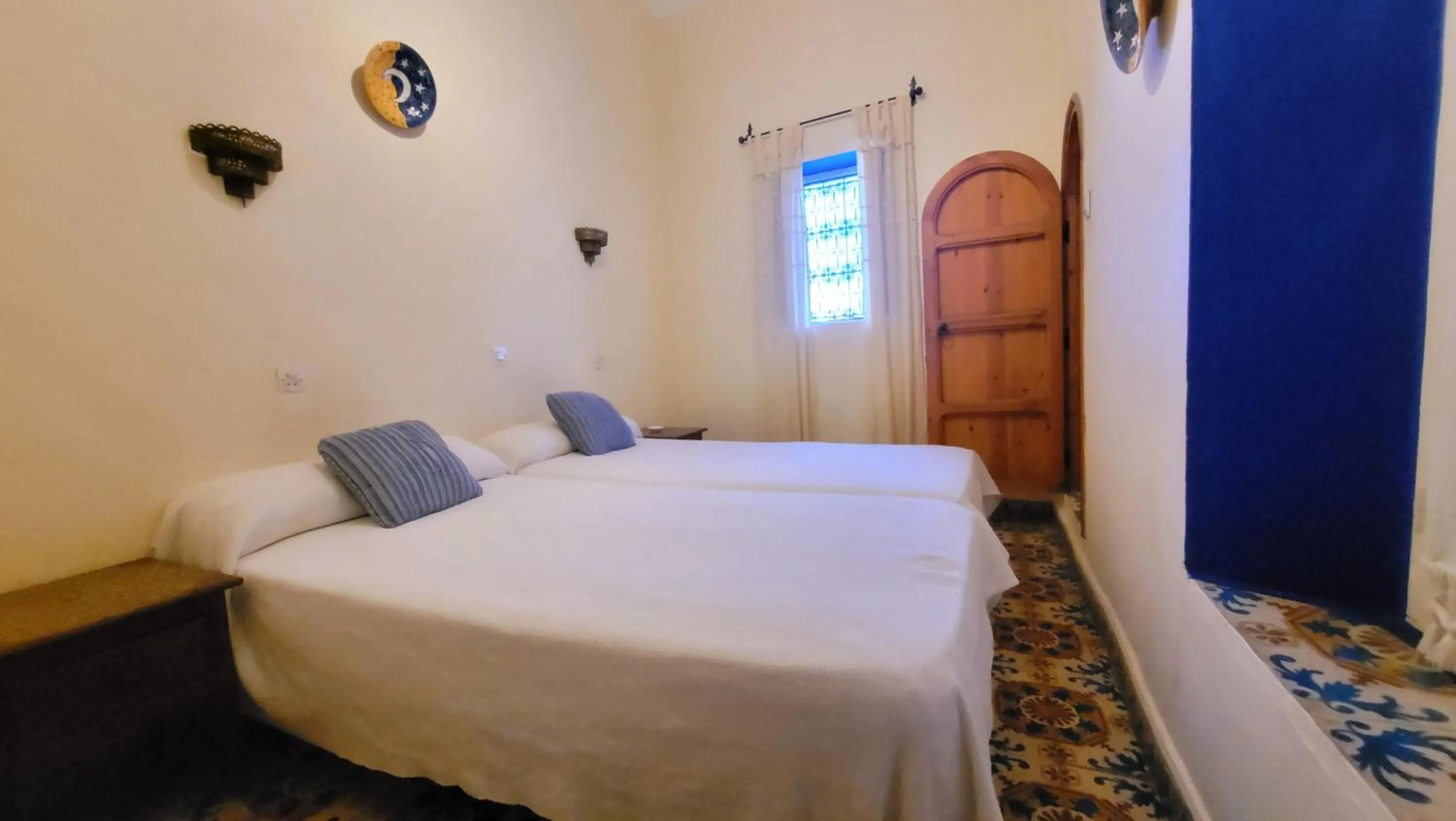 Bed in Hotel Gernika