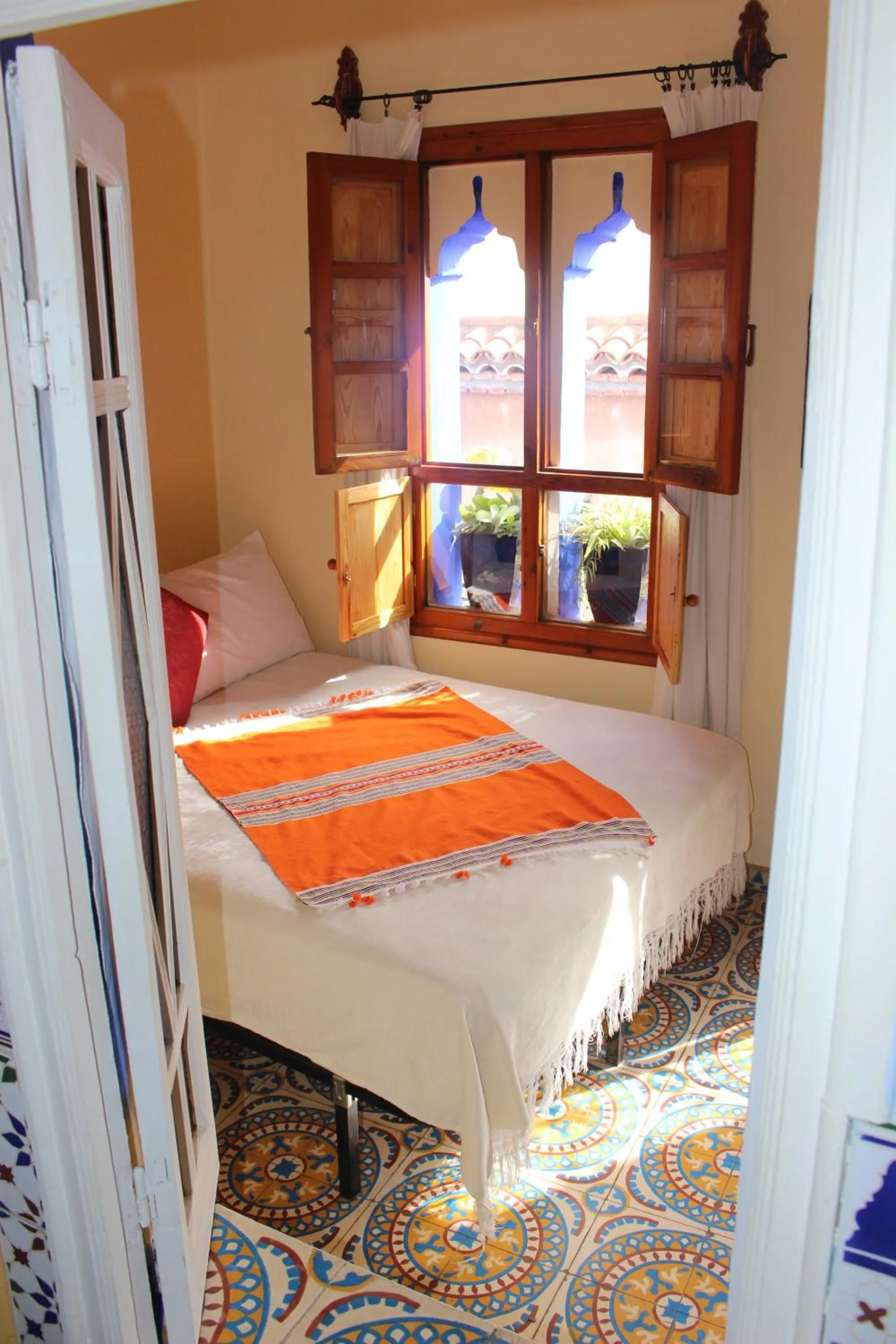 Bed in Hotel Gernika