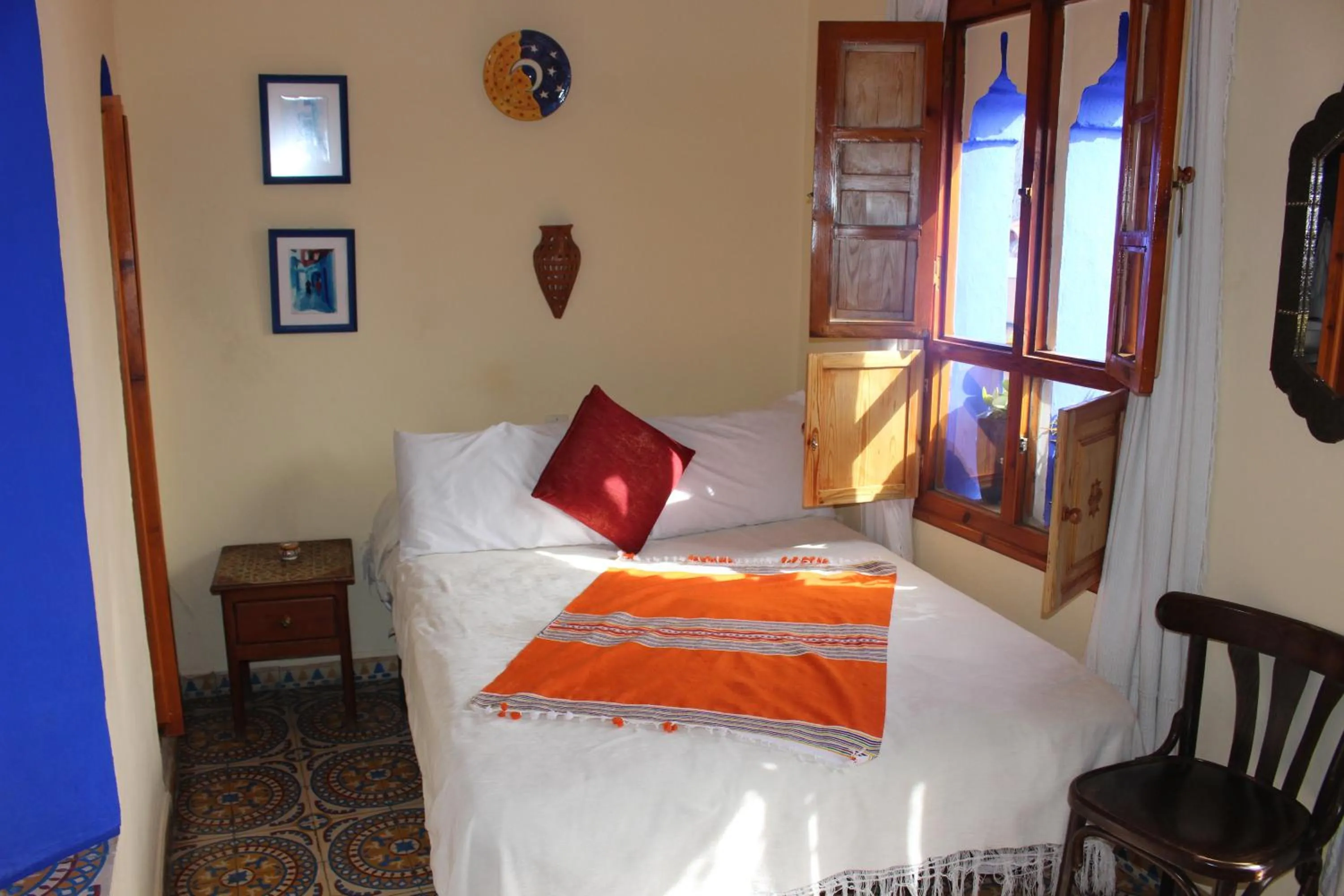 Bed in Hotel Gernika