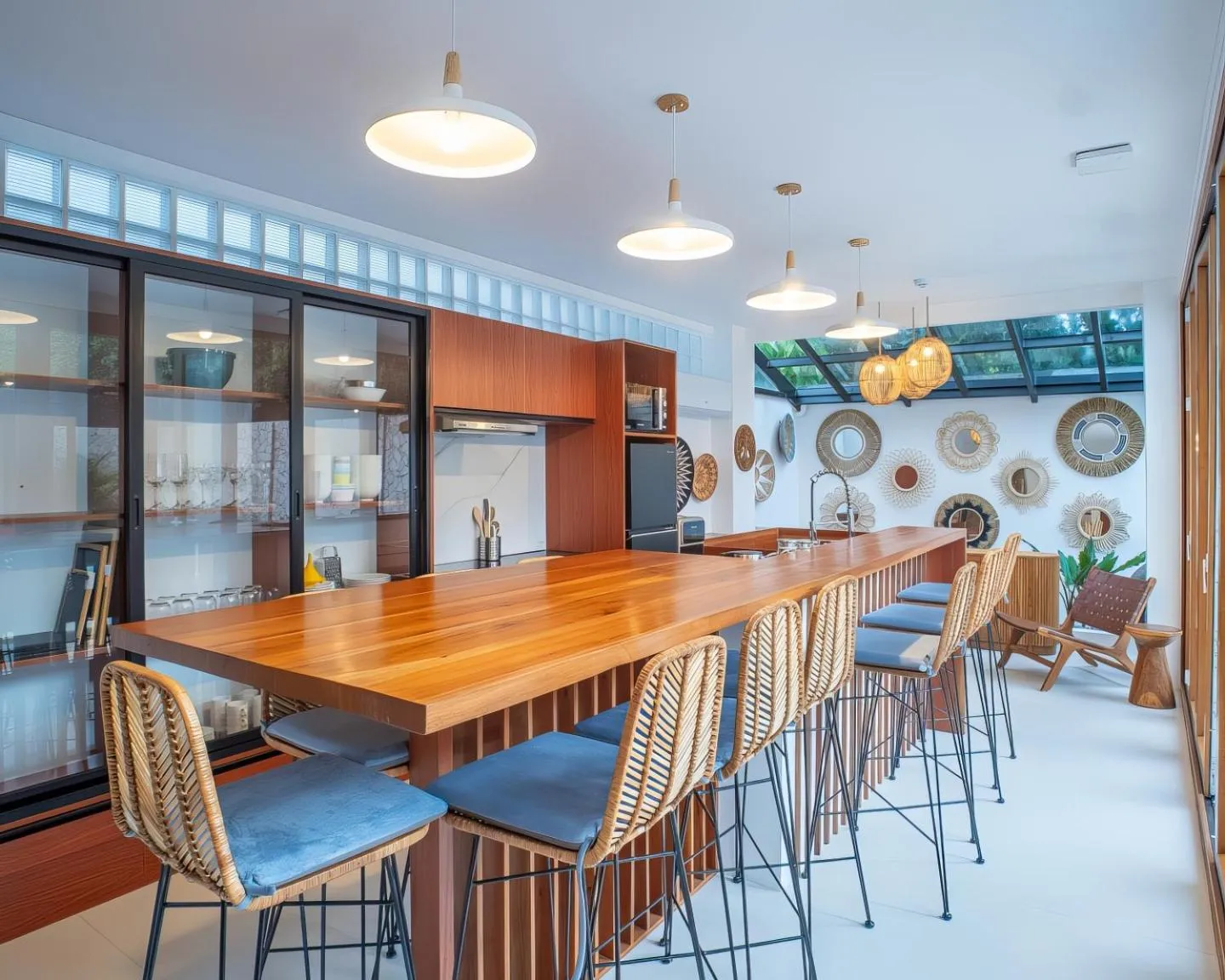 Kitchen or kitchenette in Bathala Resort