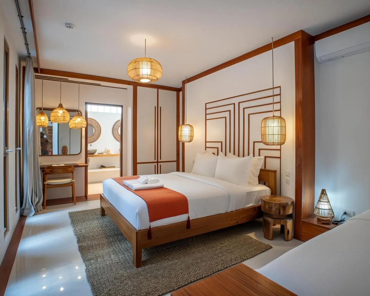 Bed in Bathala Resort