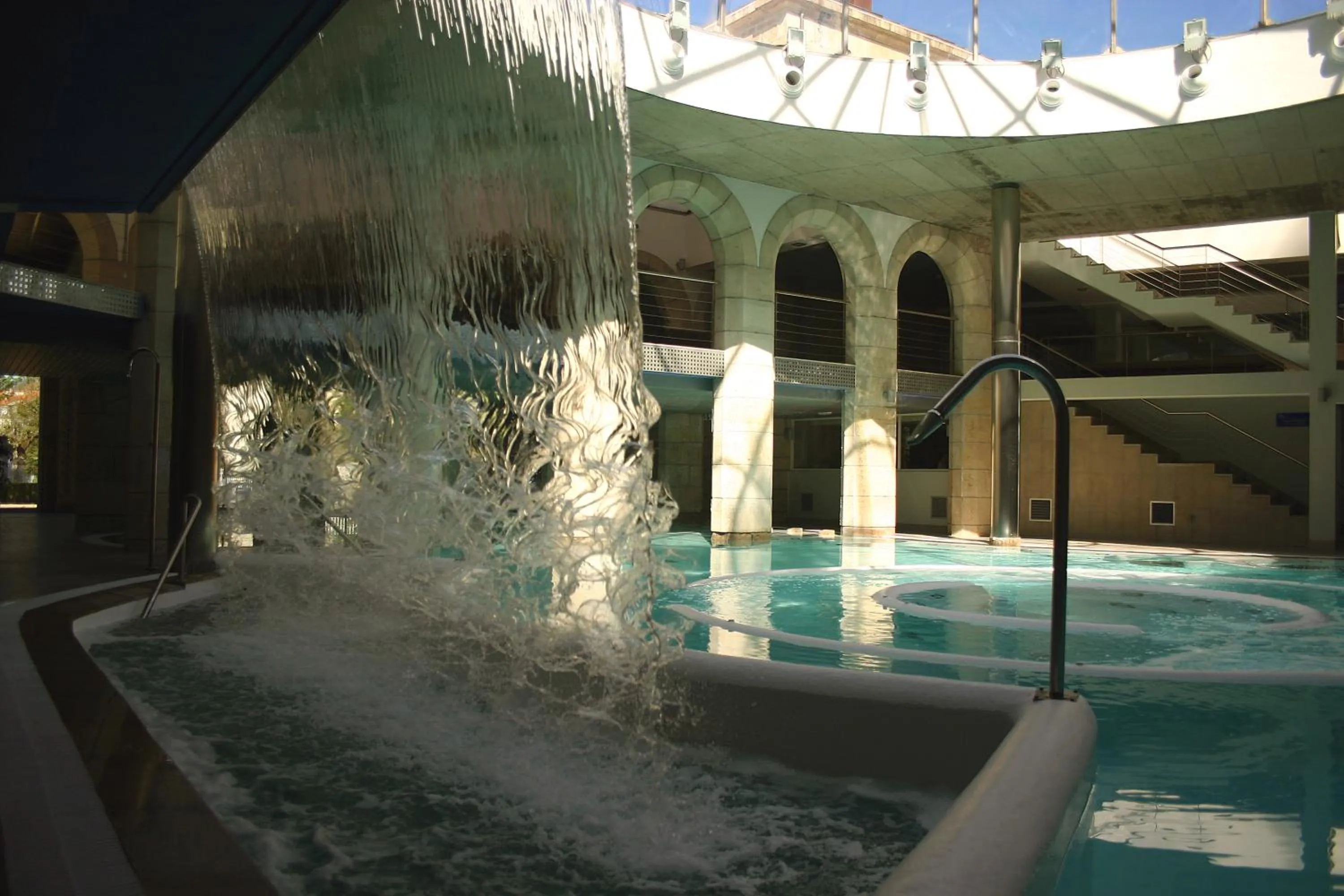 Hot Spring Bath in Balneario de Mondariz