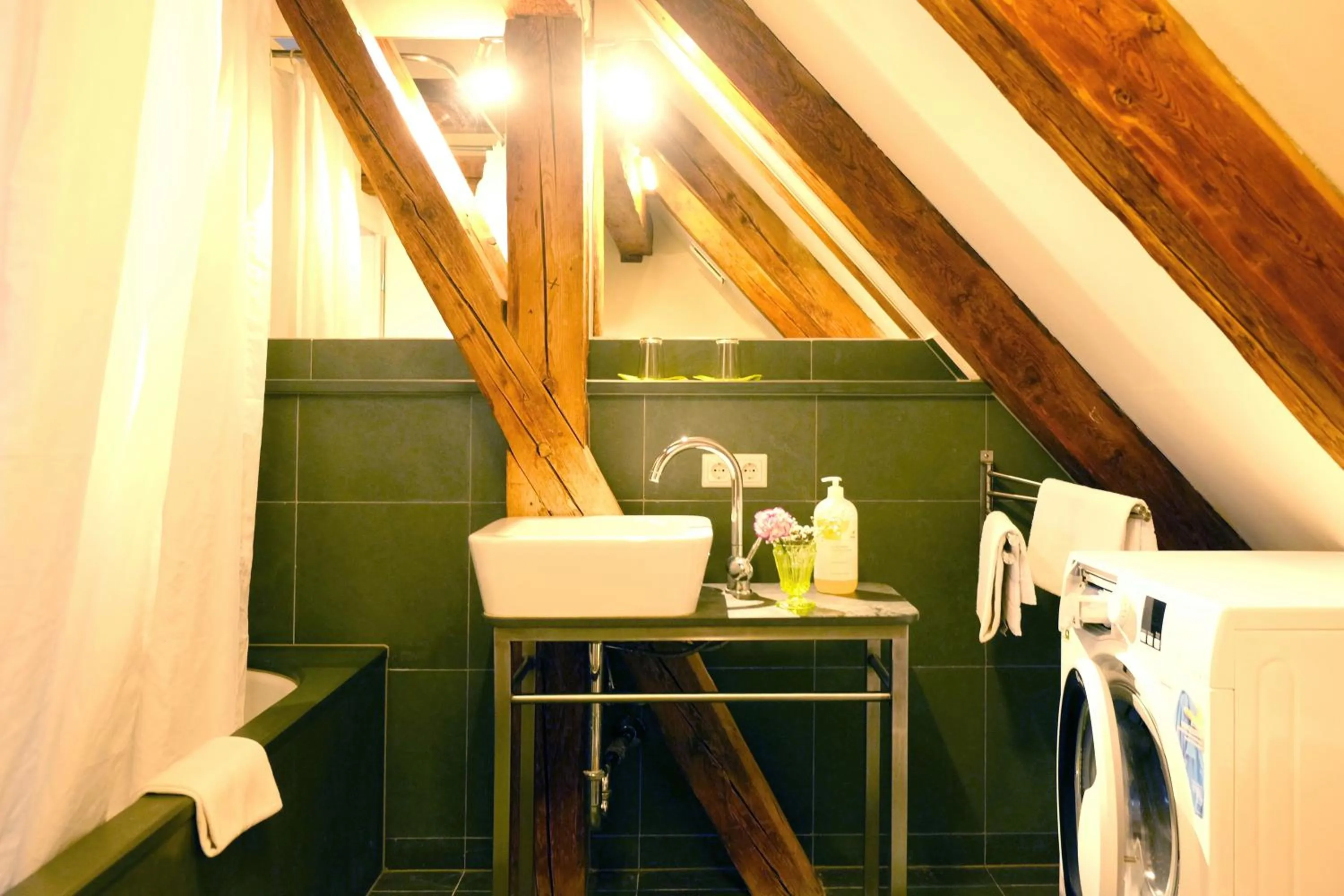 Bathroom in Hotel Maurerhansl