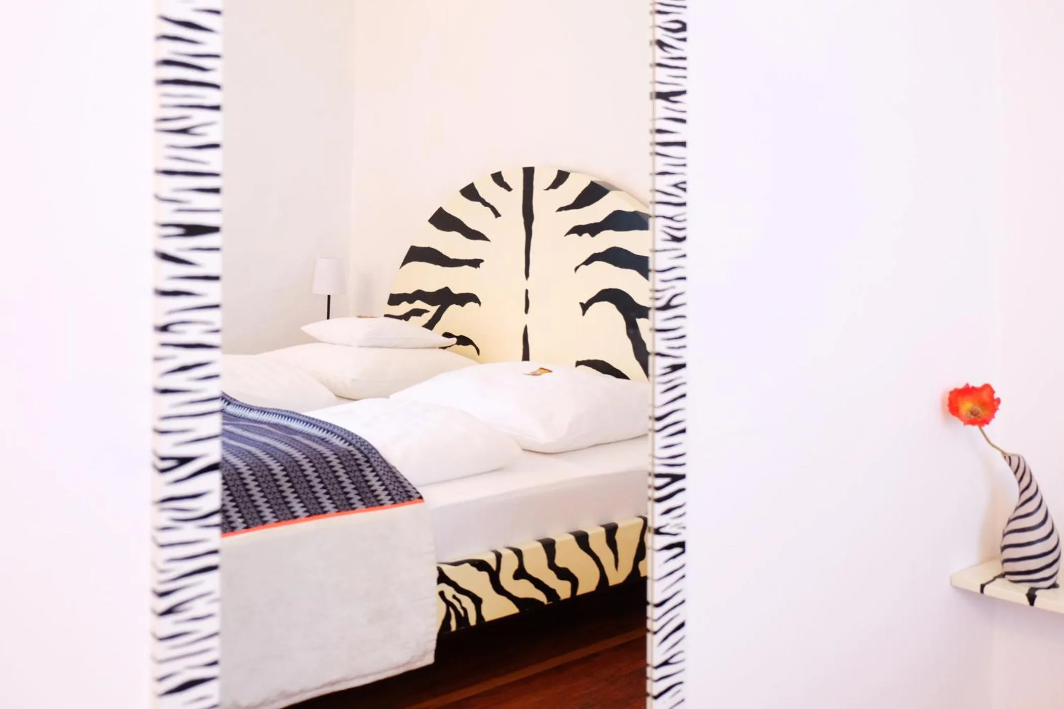 Bed in Hotel Maurerhansl